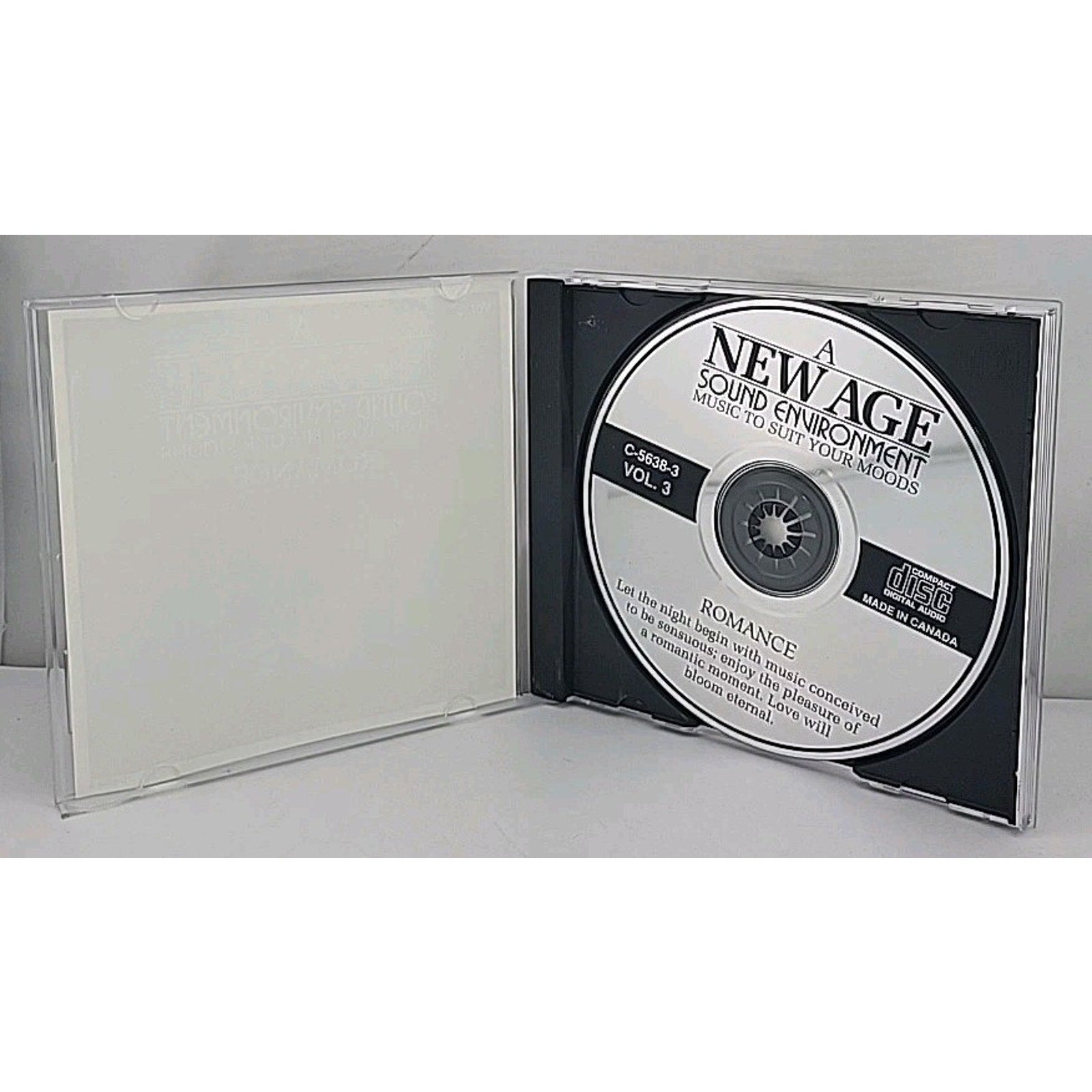 A New Age Sound Environment: Music To Suit Your Moods, Vol 3: Romance (CD, 1992)