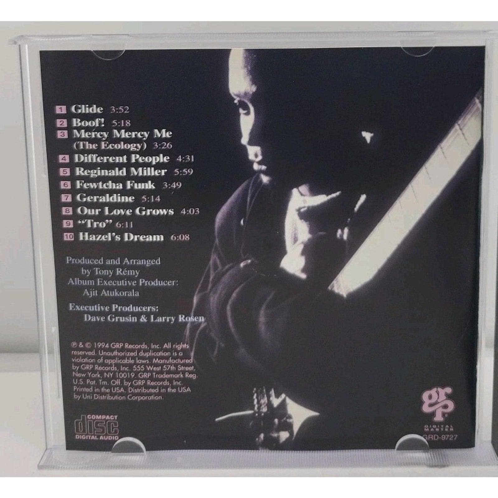Boof! by Tony Remy (CD, Apr-1994, GRP (USA))