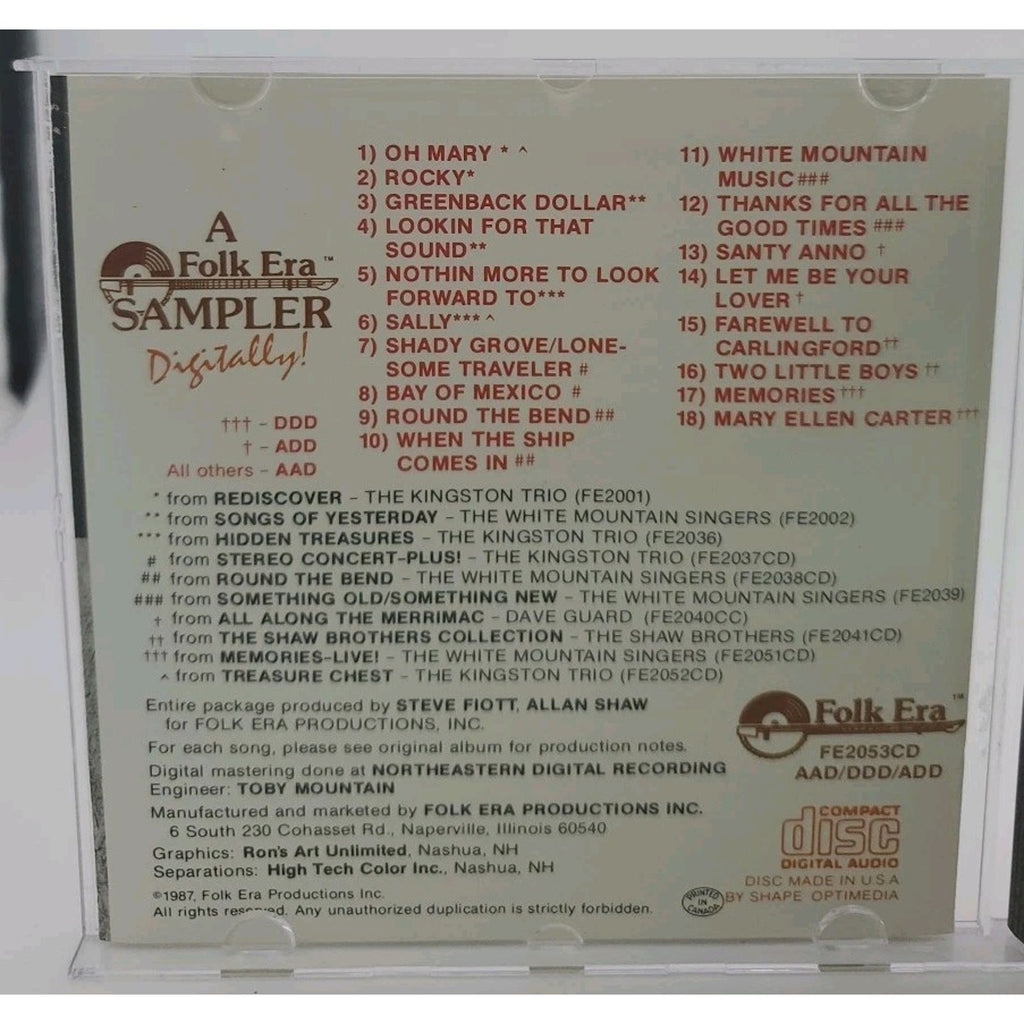 A Folk Era Sampler (CD)