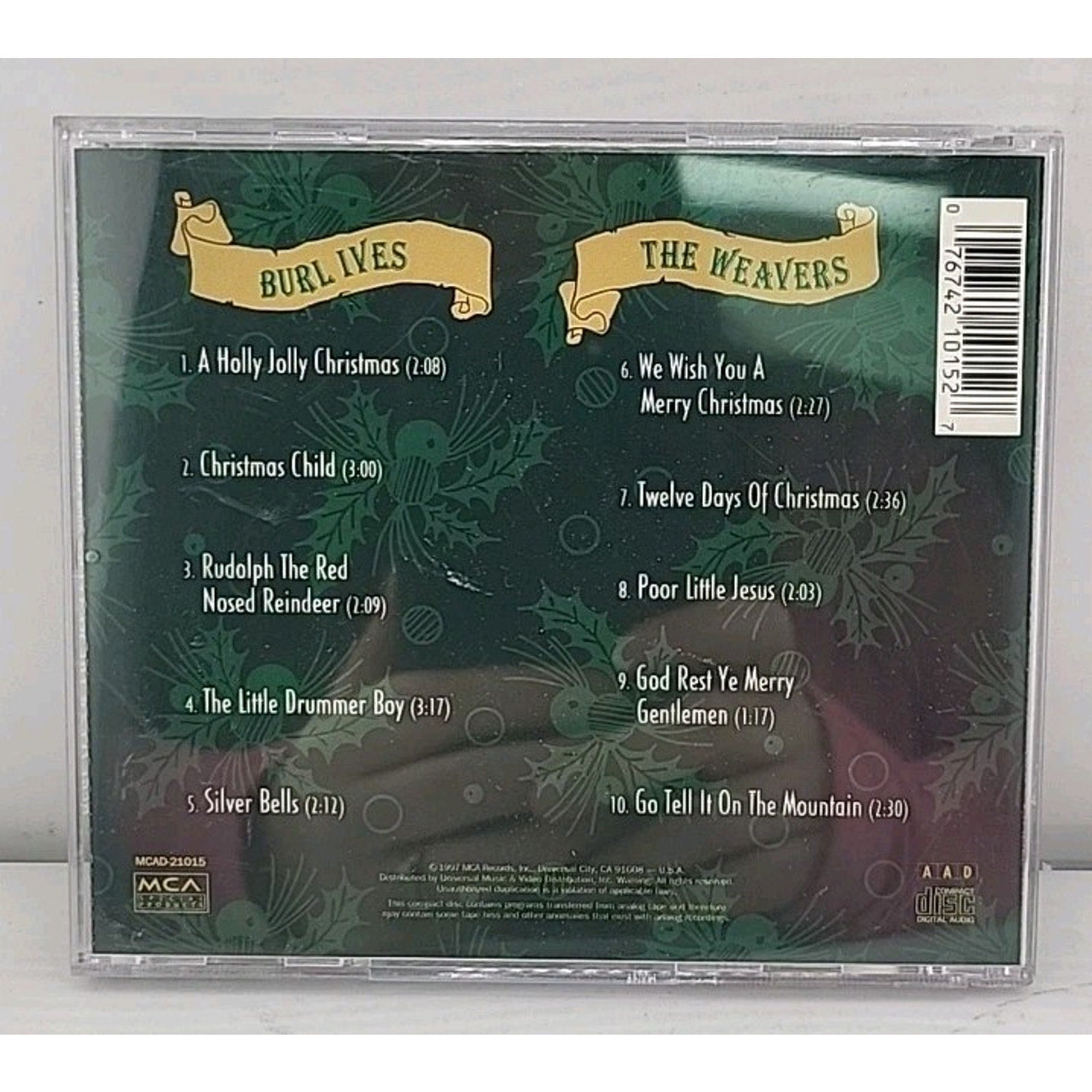 Sing the Biggest Christmas Hits by Burl Ives (CD, Mar-1997, Universal Special...