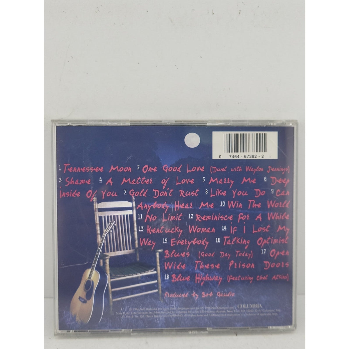 Tennessee Moon by Neil Diamond (CD, 1996)