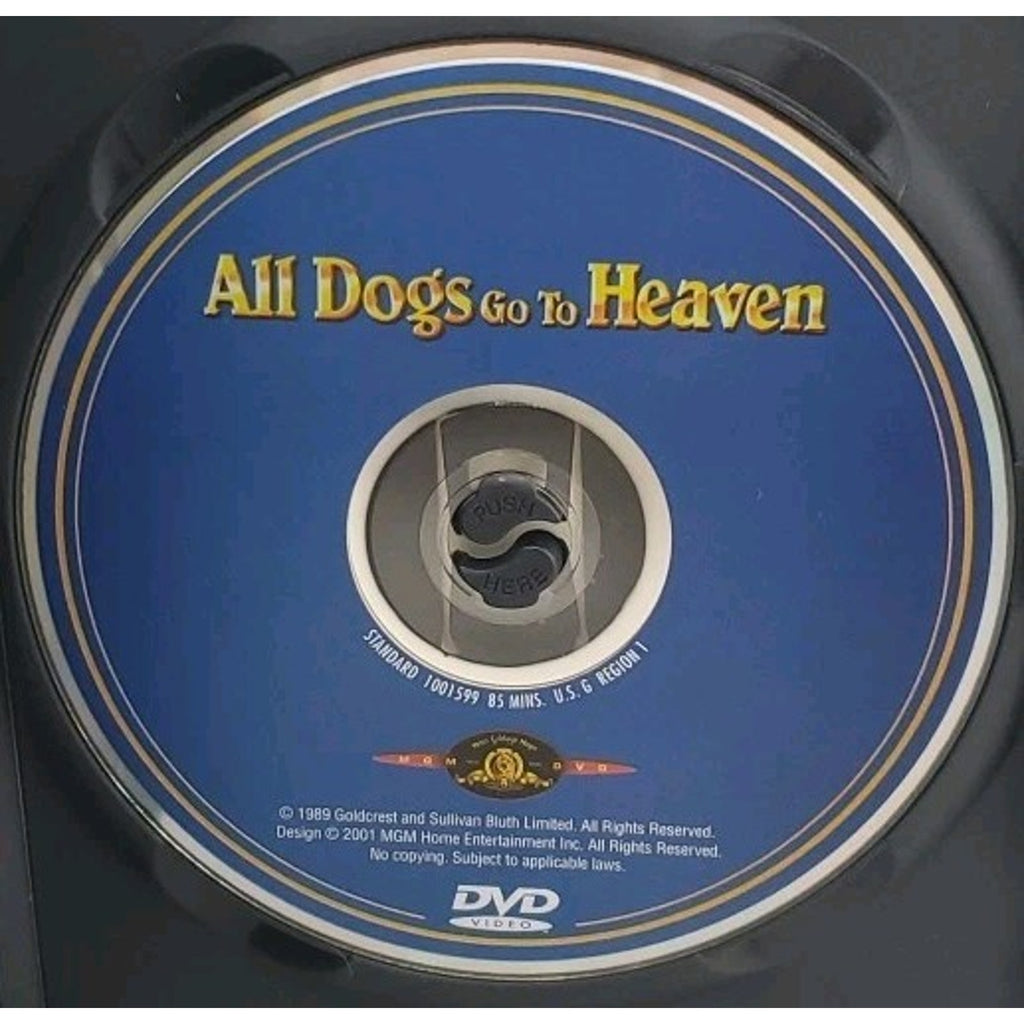 All Dogs Go to Heaven (DVD, 1989)