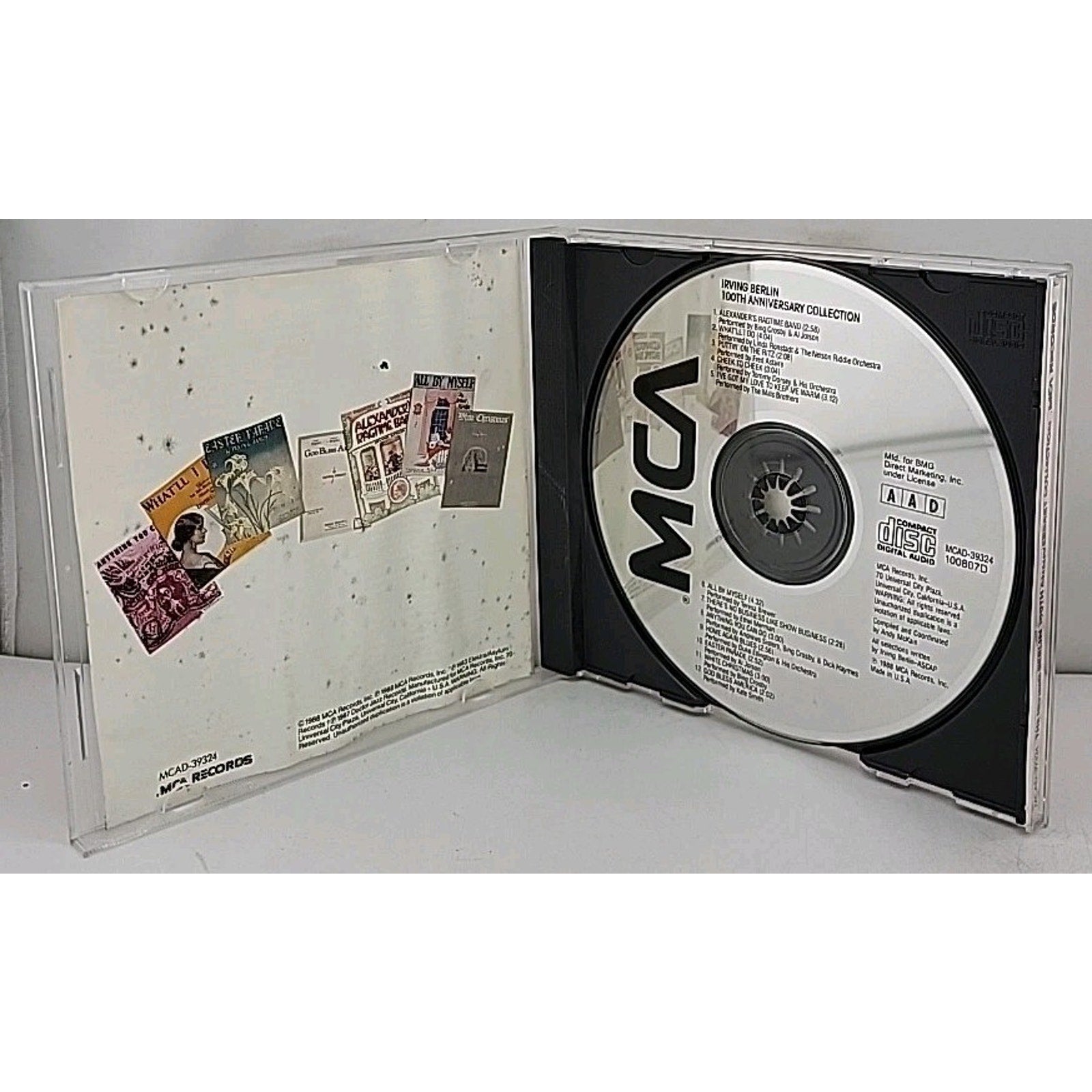 Various – The Irving Berlin 100th Anniversary Collection CD – MCAD-39324