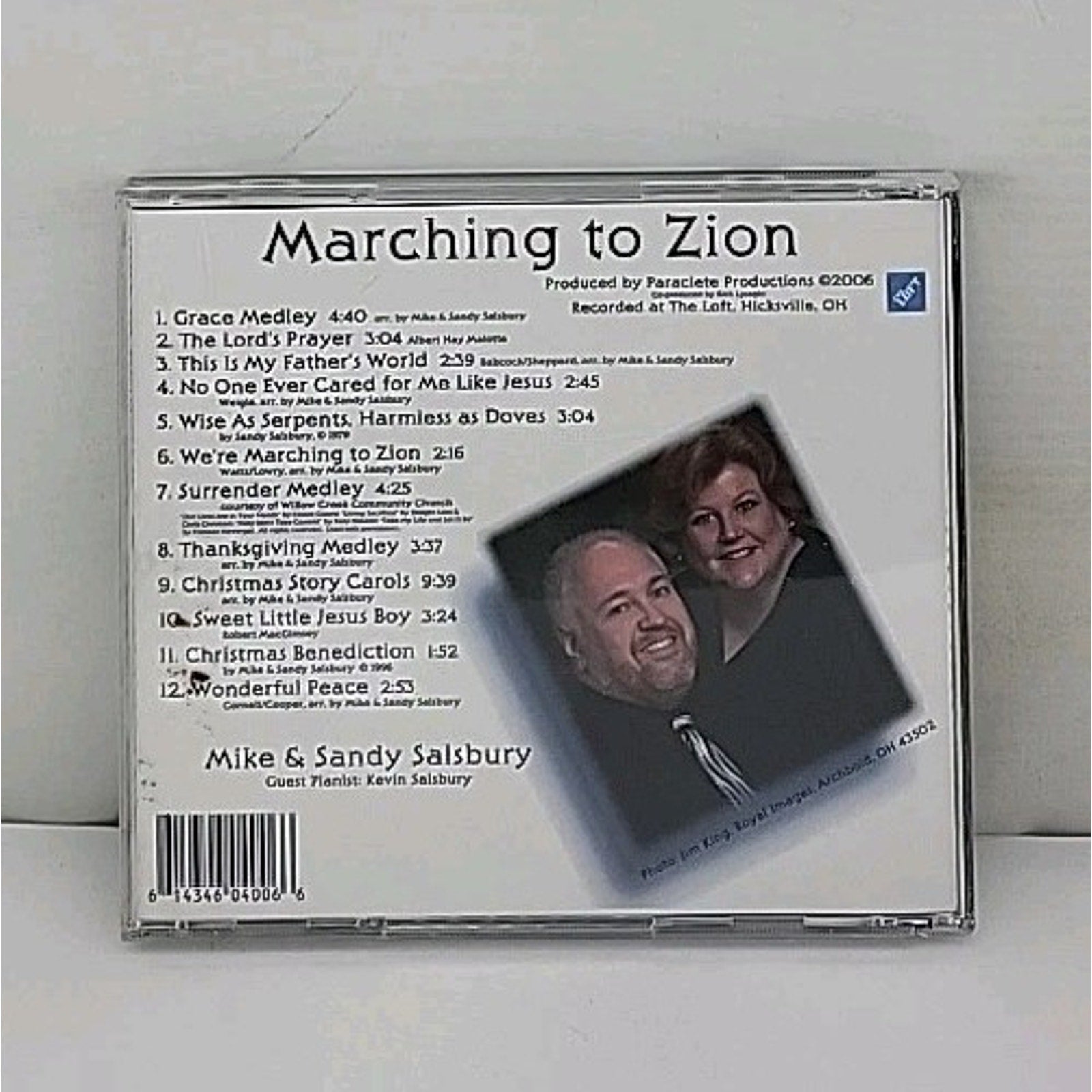 Marching To Zion By Mike & Sandy Salsbury CD