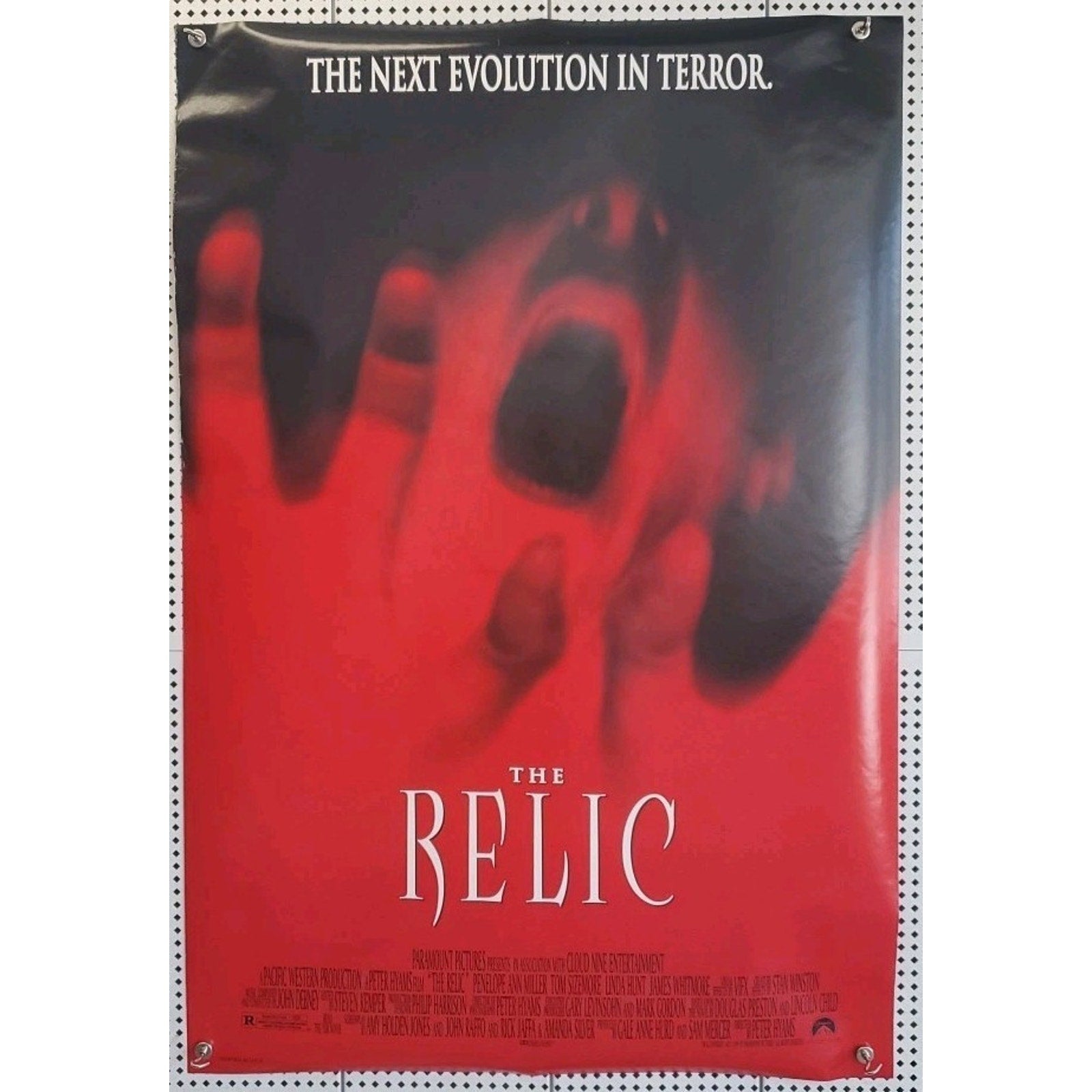 The Relic Original One Sheet D/S Rolled Movie Poster - 1996 27x40 2 Sided Horror