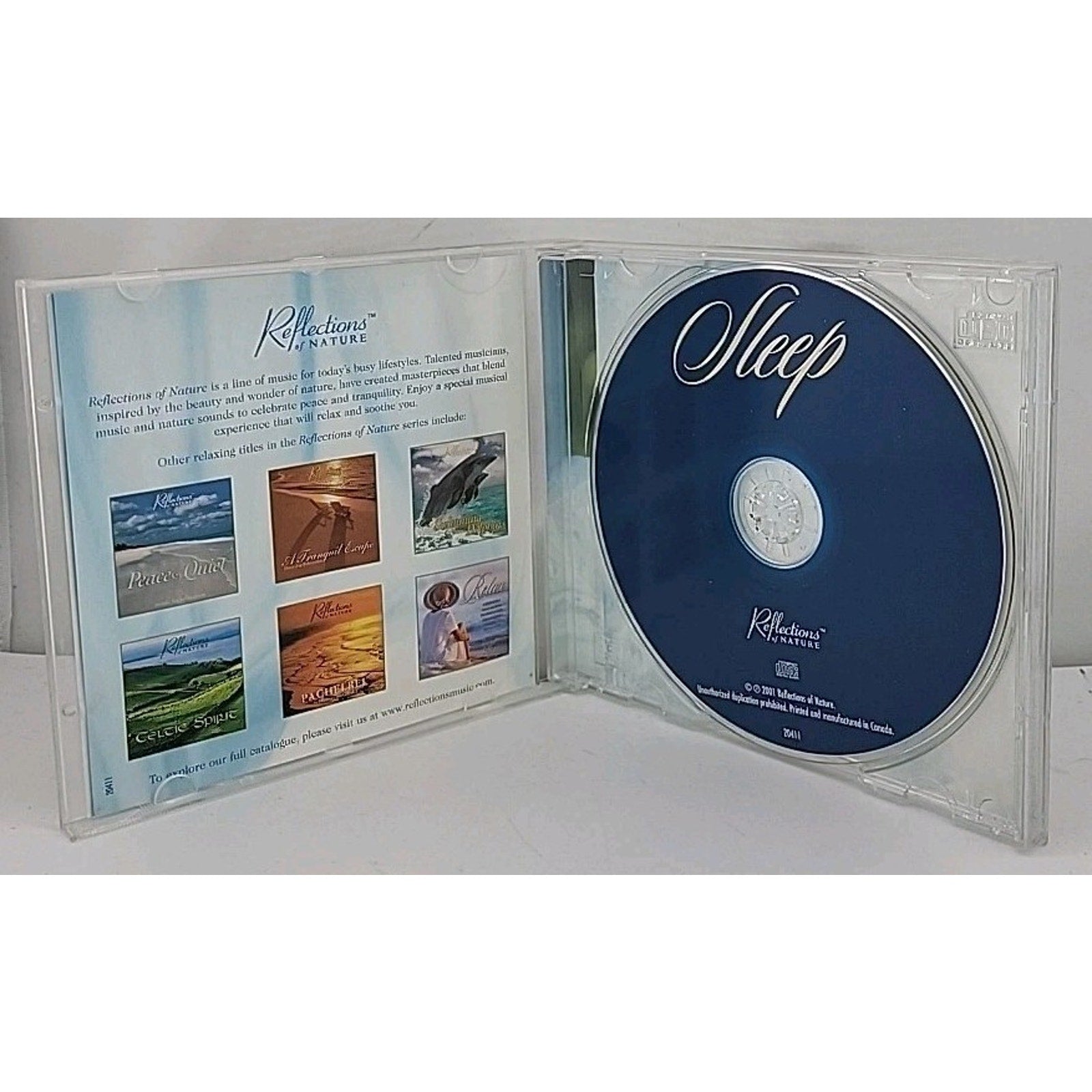 Sleep [Reflections of Nature] by Sandro Mancino (CD, 2001, Reflections of...