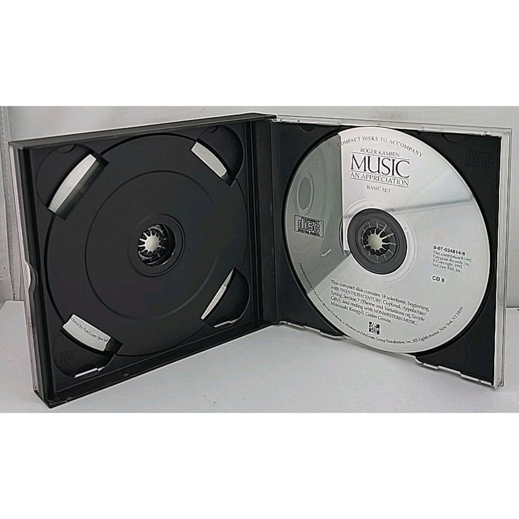 Music: An Appreciation Fifth Edition By Roger Kamien 2 CD Set