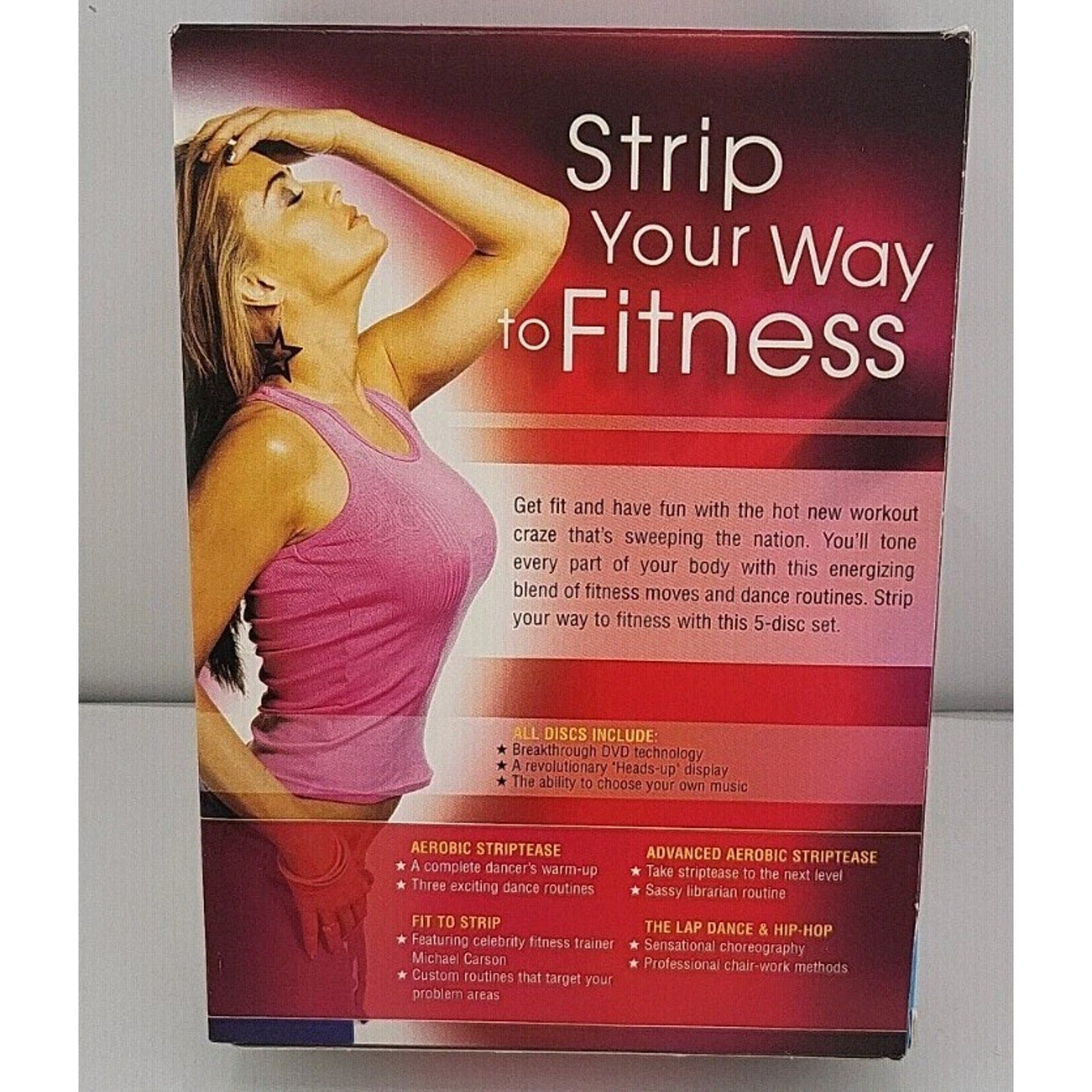 Carmen Electras Aerobic Striptease: Carmens Fitness Collection (DVD, 2005,...