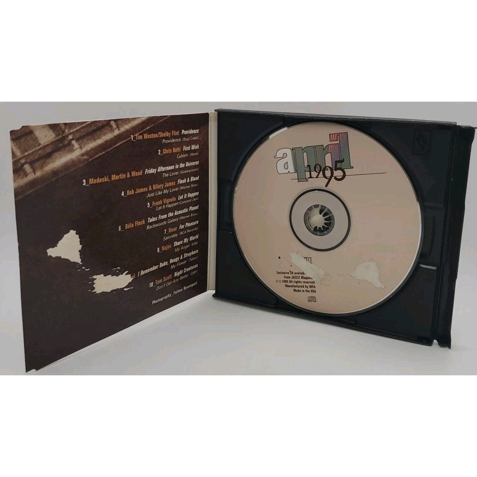 Jazziz Magazine April 1995 CD