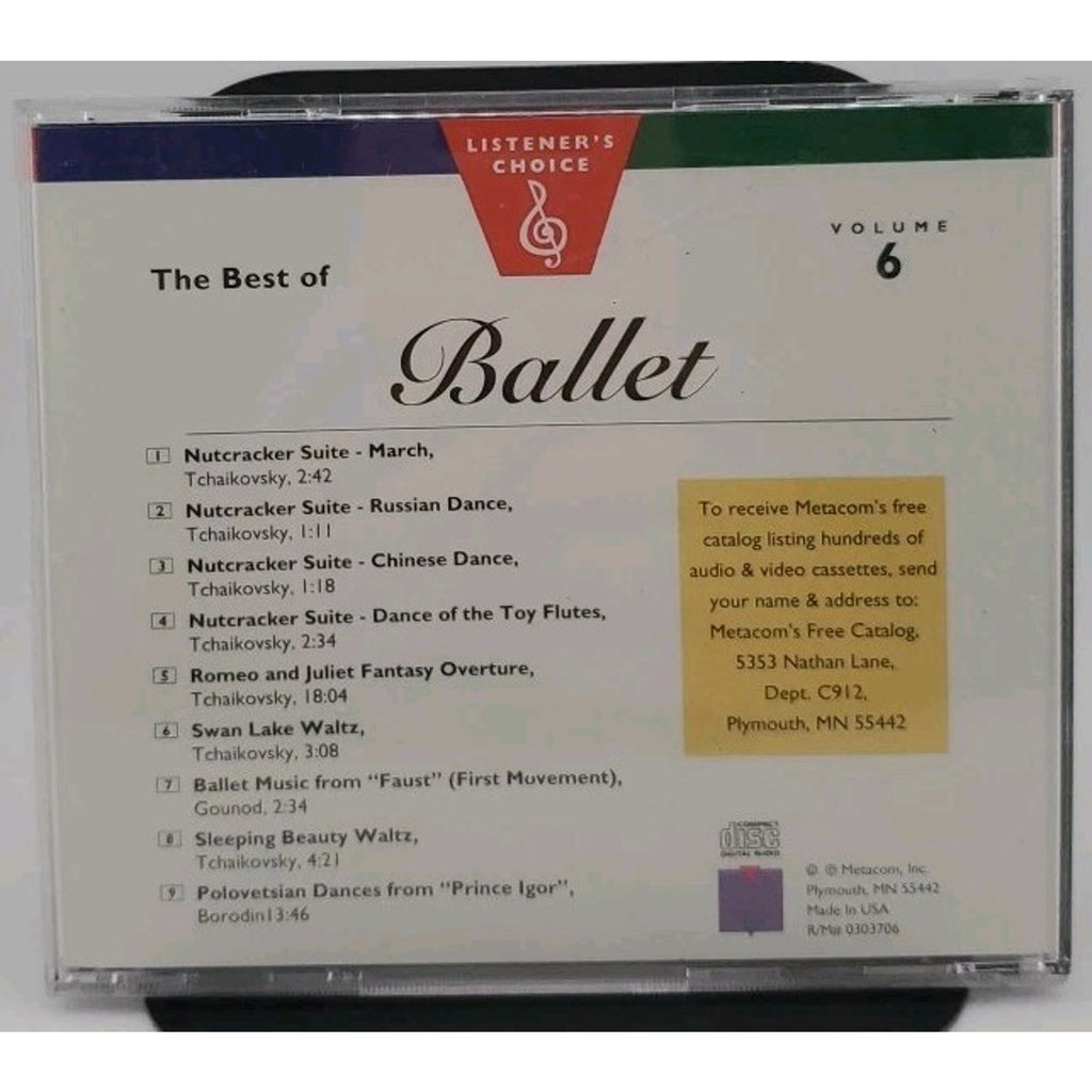 The Best Of Ballet Volume 6 CD