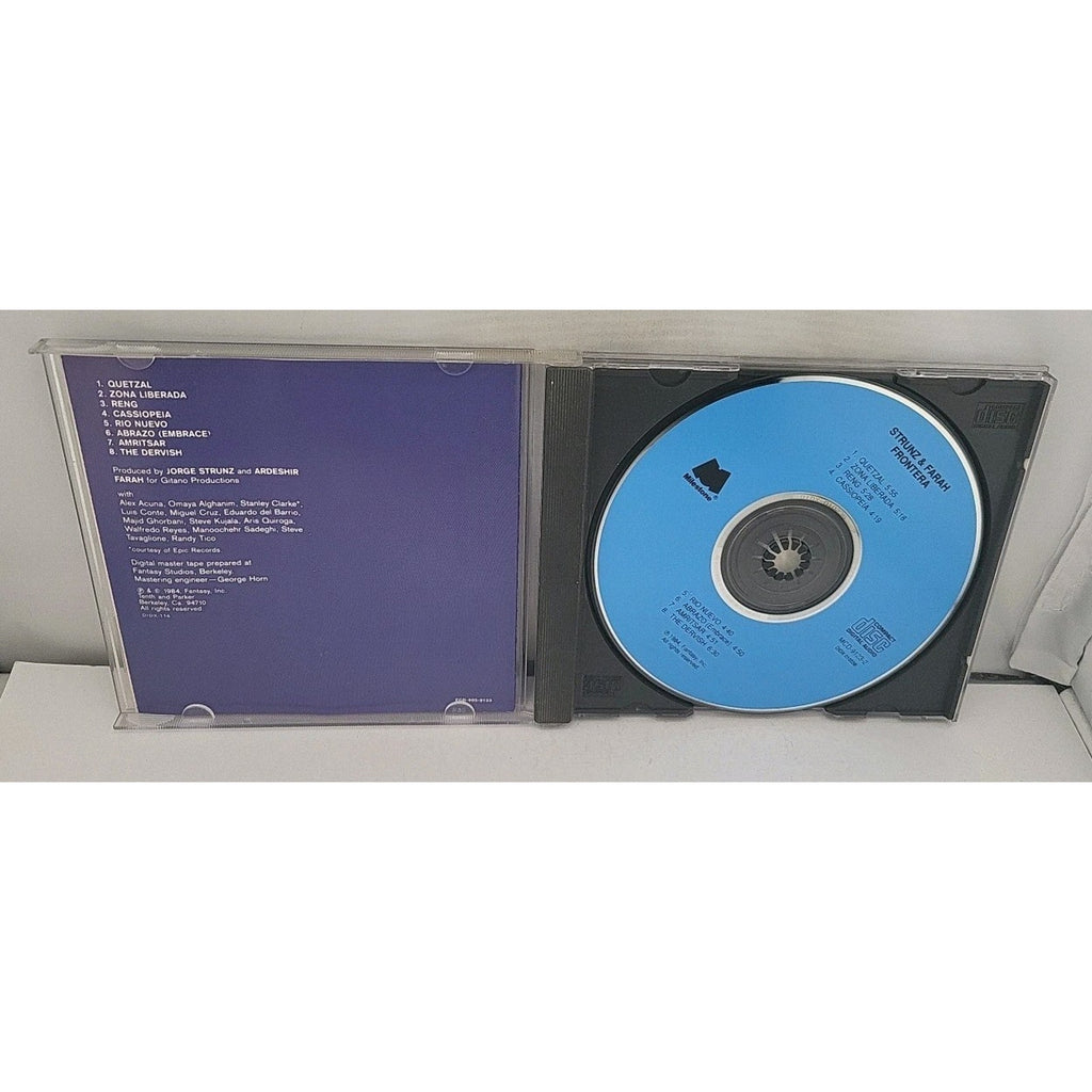 Frontera by Strunz & Farah (CD, 1991)