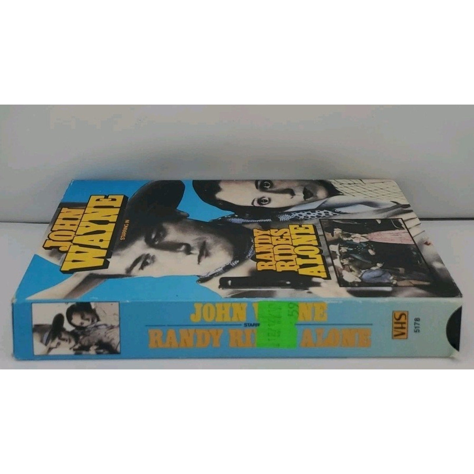 John Wayne - Randy Rides Alone (VHS, 1987)