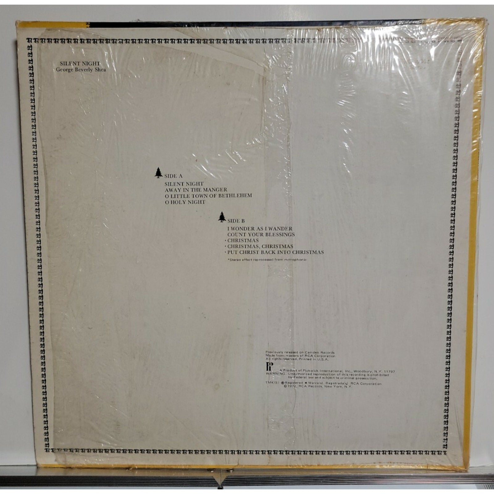 George Beverly Shea – Silent Night (Vinyl)