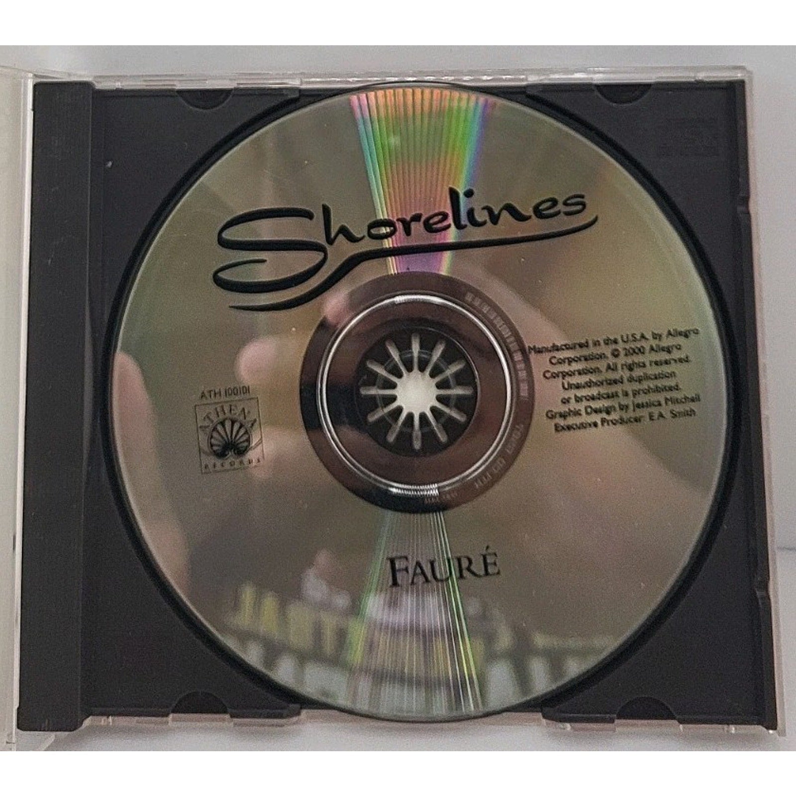 Shorelines: Faure by Adrian Scott (CD, Nov-2000, Athena Records)