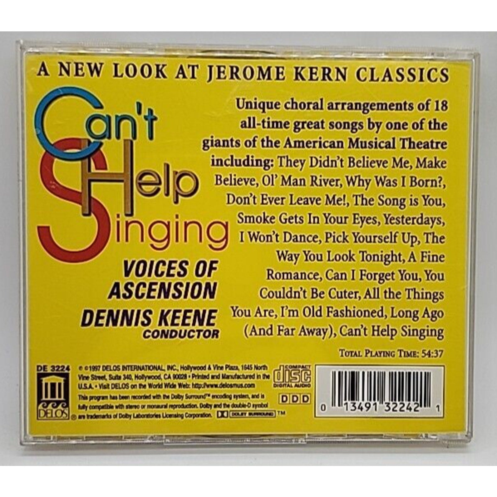 Can't Help Singing: New Look at Jerome Kern (CD)