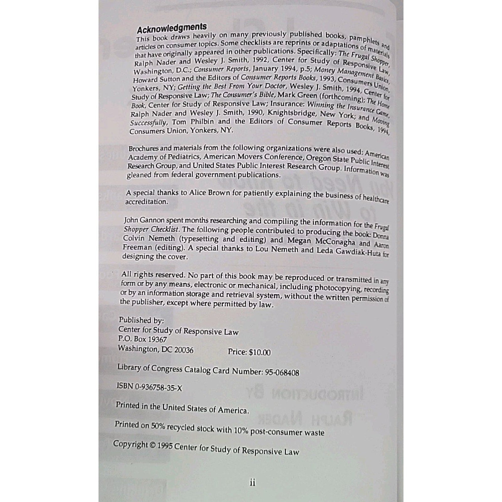 The Frugal Shopper Checklist Book: What You Need to Know to Win in the...