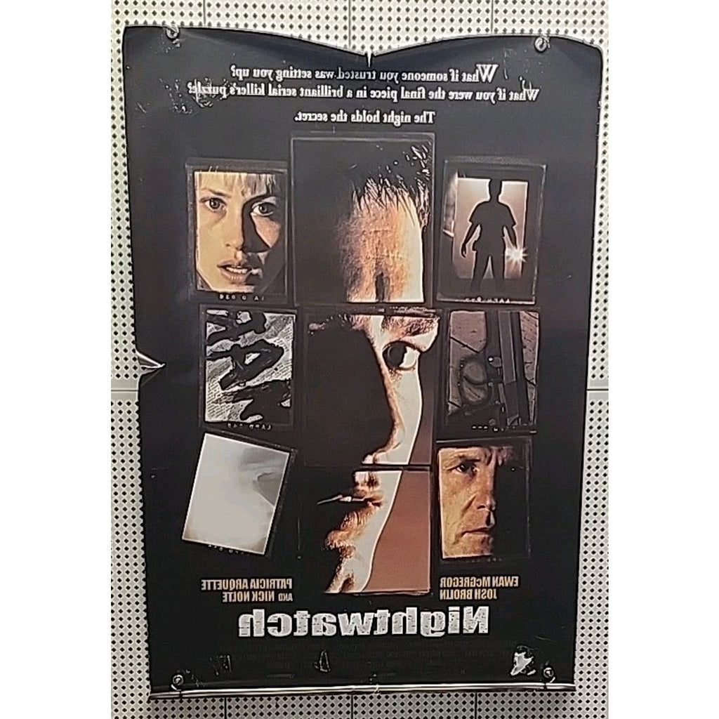 Nightwatch 1997 Double-Sided Horror Movie Poster 27x40 Ewan McGregor