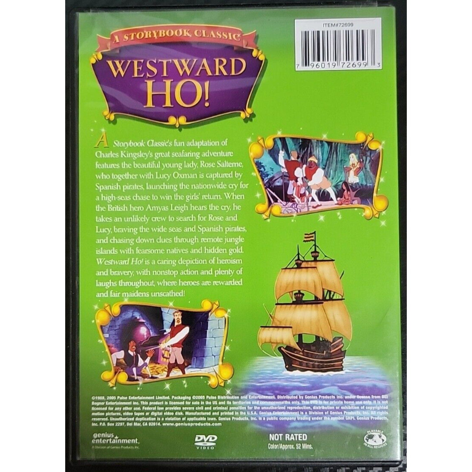 A Storybook Classic - Westward Ho! - (DVD)