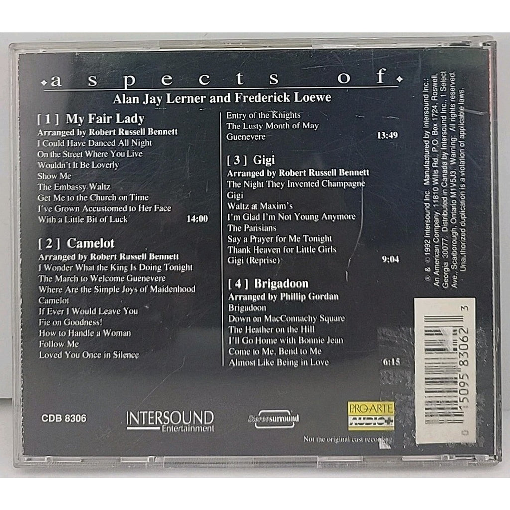 Lerner & Lowe by Paul Freeman (Conductor) (CD, Sep-1993, Compendia Music Group)