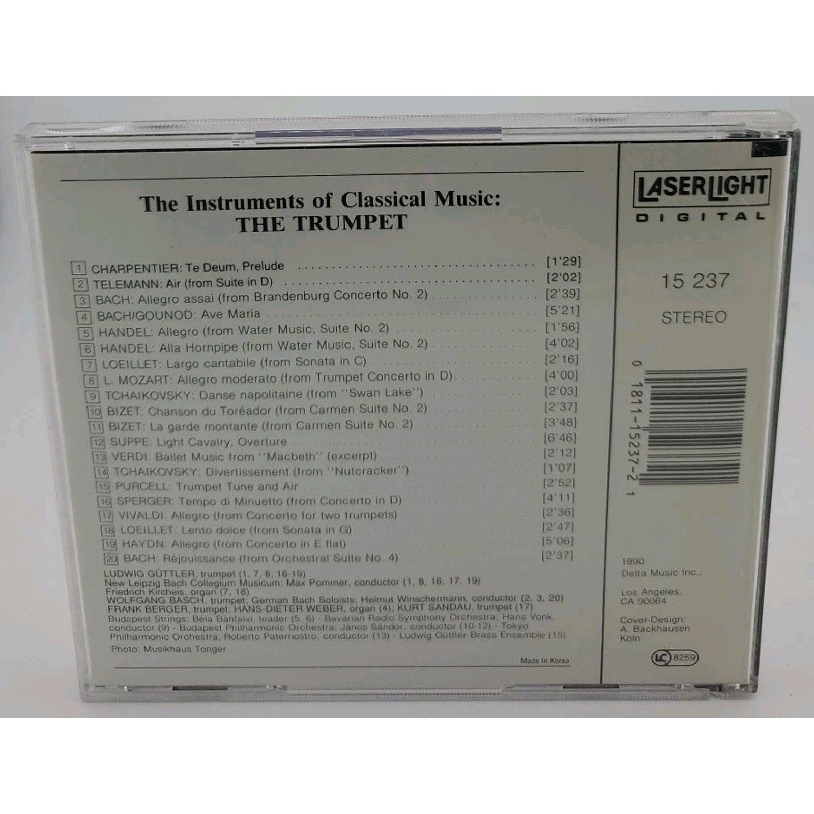 The Instruments Of Classical Music, Vol. 3: The Trumpet CD 1990