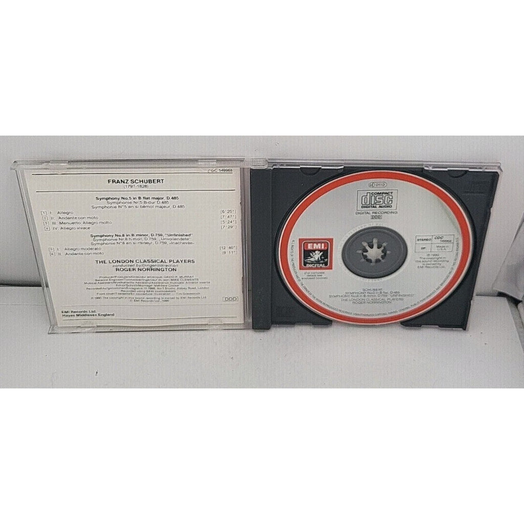 Schubert: Symphonies Nos.5 & 8 Norrington CD