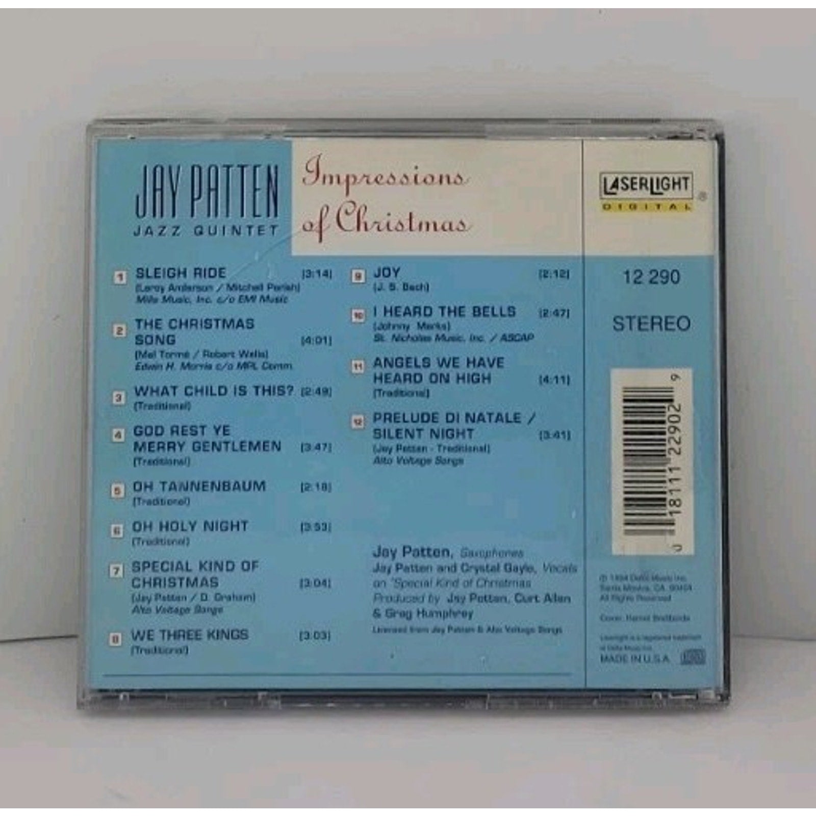 Impressions of Christmas by Jay Patten (CD, 2000)