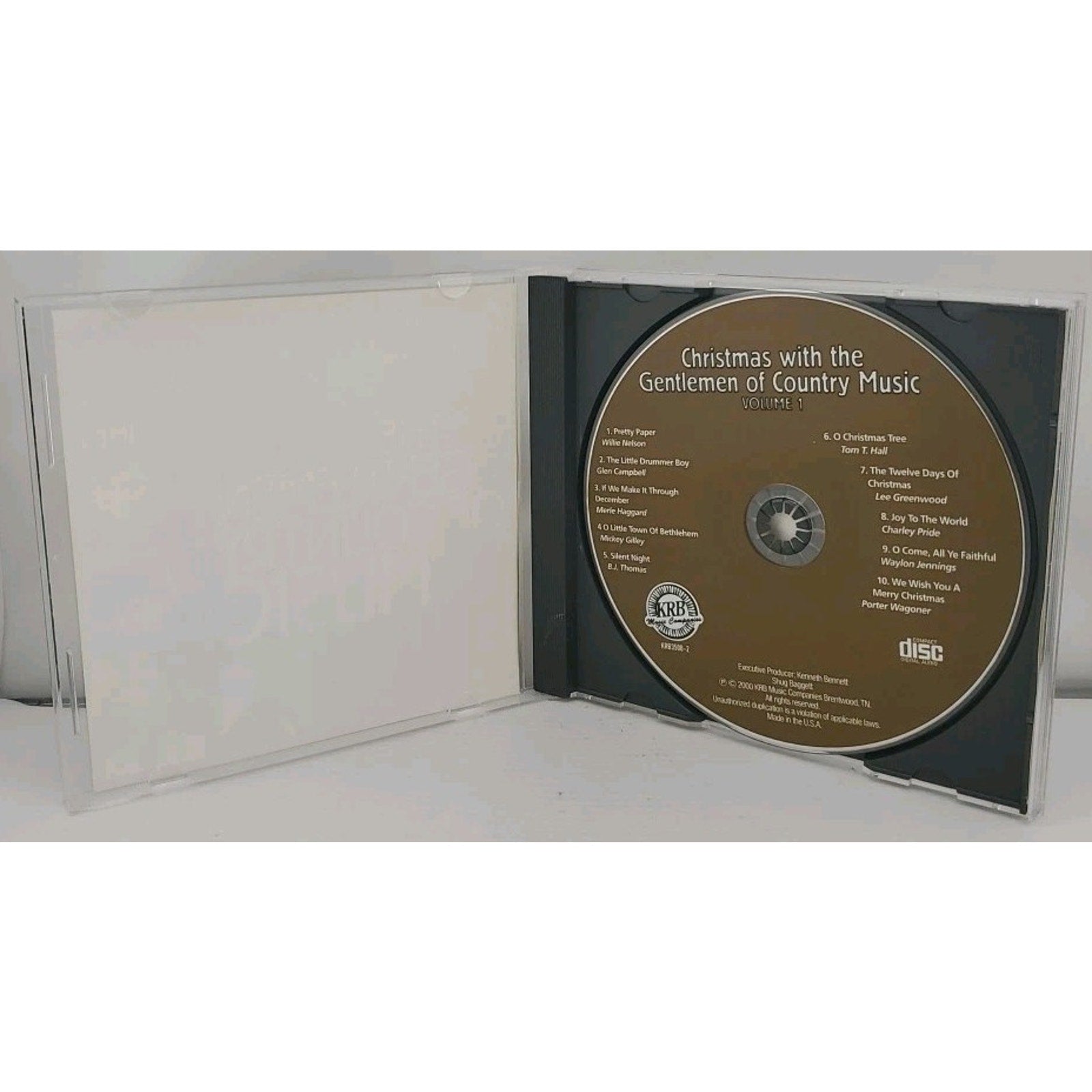 Christmas With The Gentlemen Of Country Music, Volume 1 (CD)