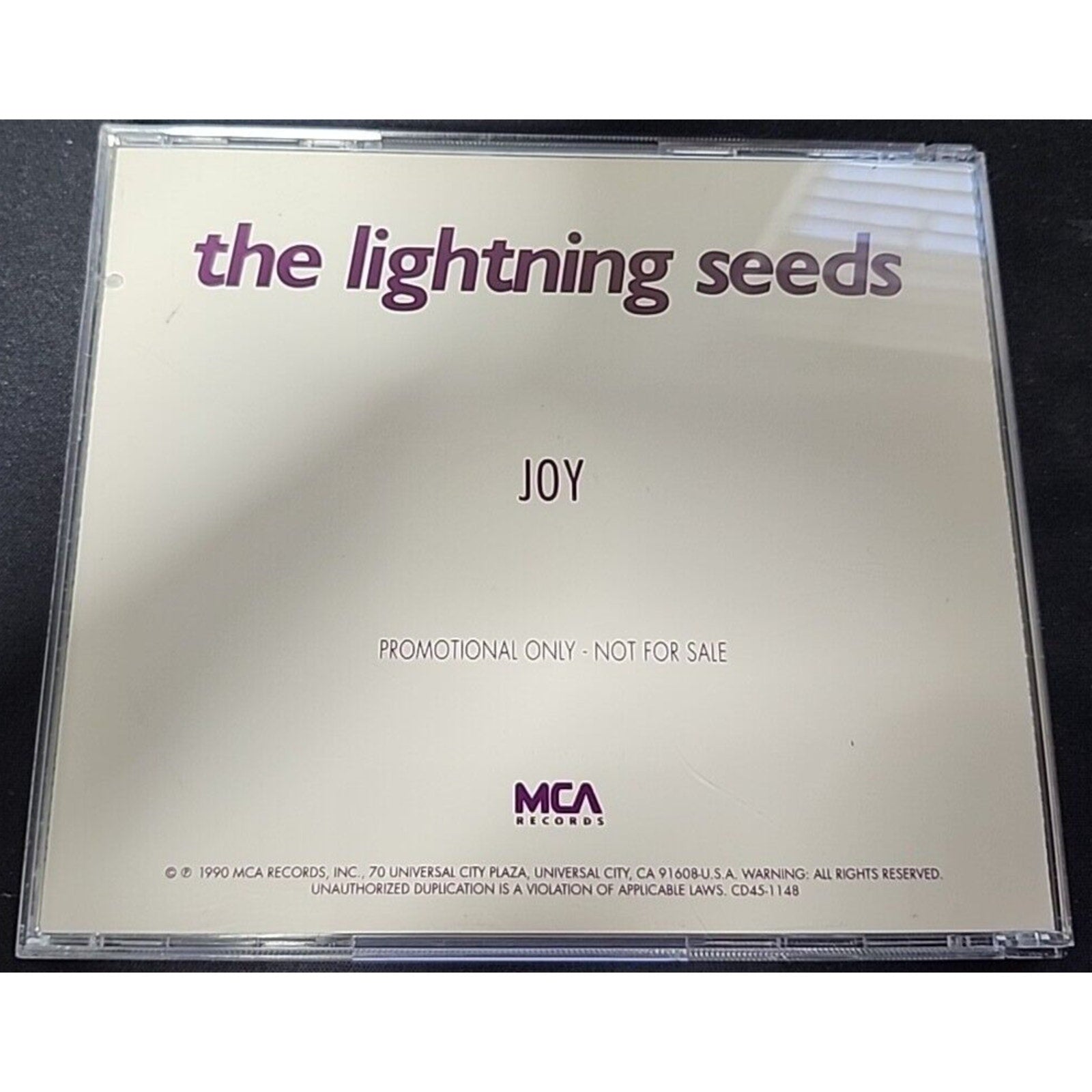 Joy [CD Single] [EP] by The Lightning Seeds (CD, Jan-1991, MCA)