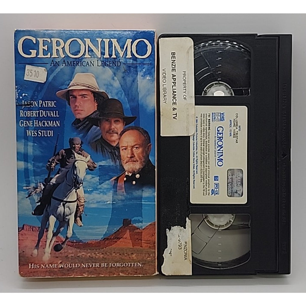 Geronimo: An American Legend (VHS, 1994)