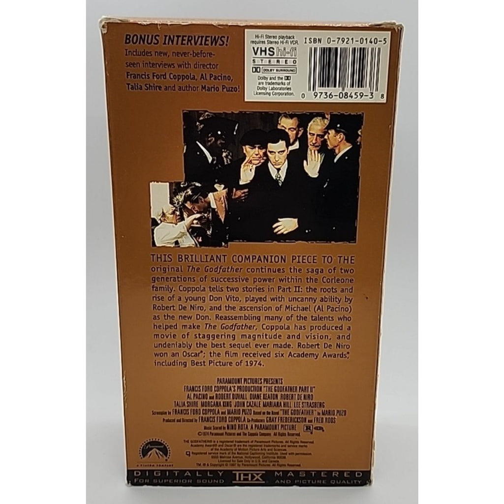 Godfather 2 (VHS, 1974)