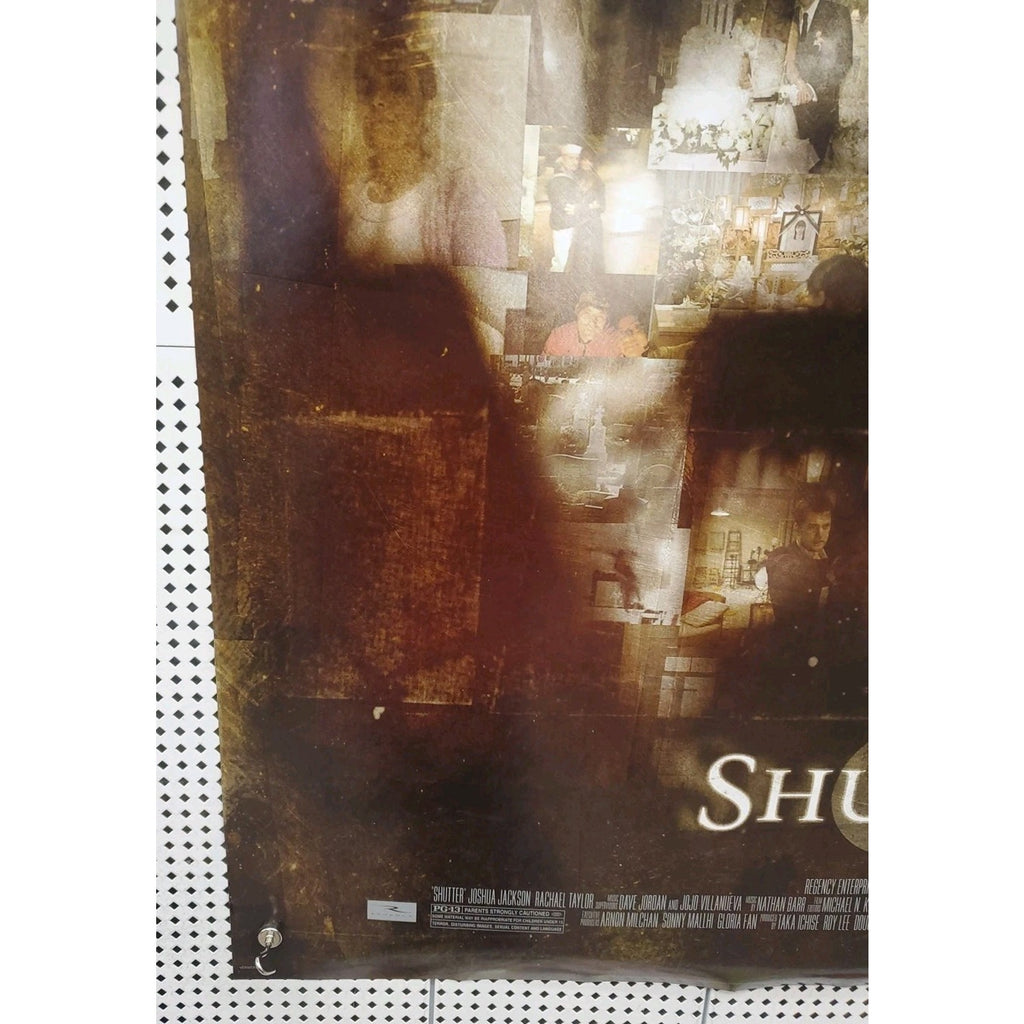 Shutter Movie Poster 2 Sided Original 27x40 Joshua Jackson