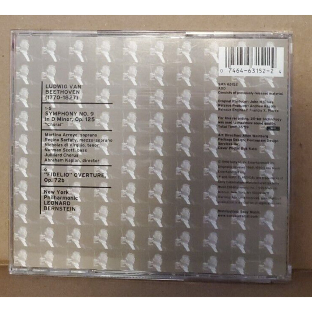 Beethoven: Symphony No. 9 - Choral / Fidelio Overture (CD)