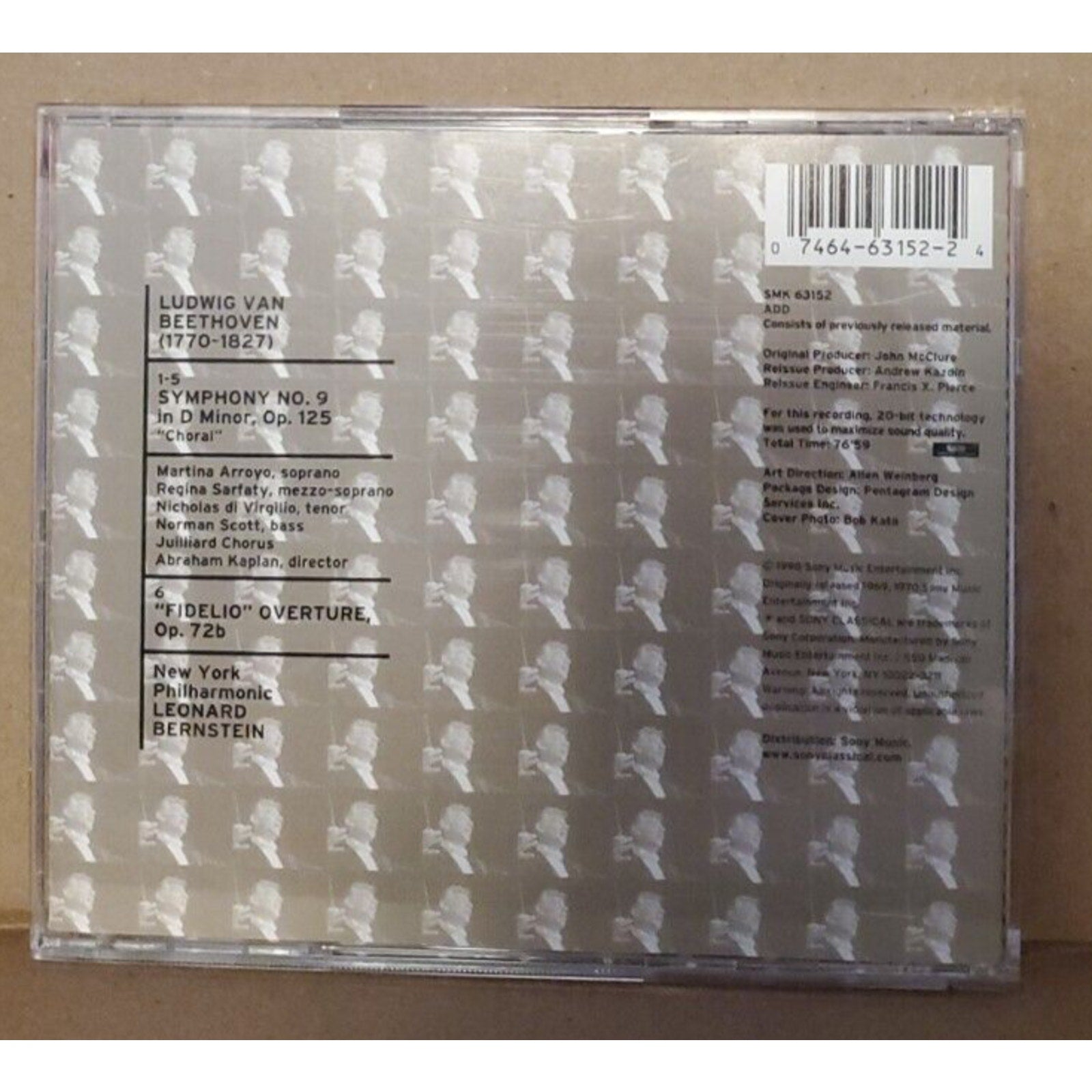 Beethoven: Symphony No. 9 - Choral / Fidelio Overture (CD)