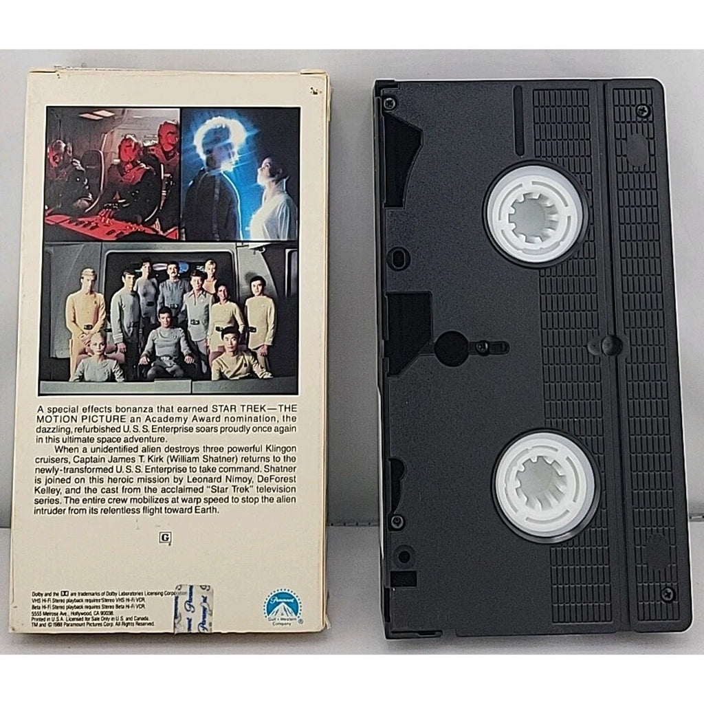 Star Trek: The Motion Picture (VHS, 1996, Special Longer Version)