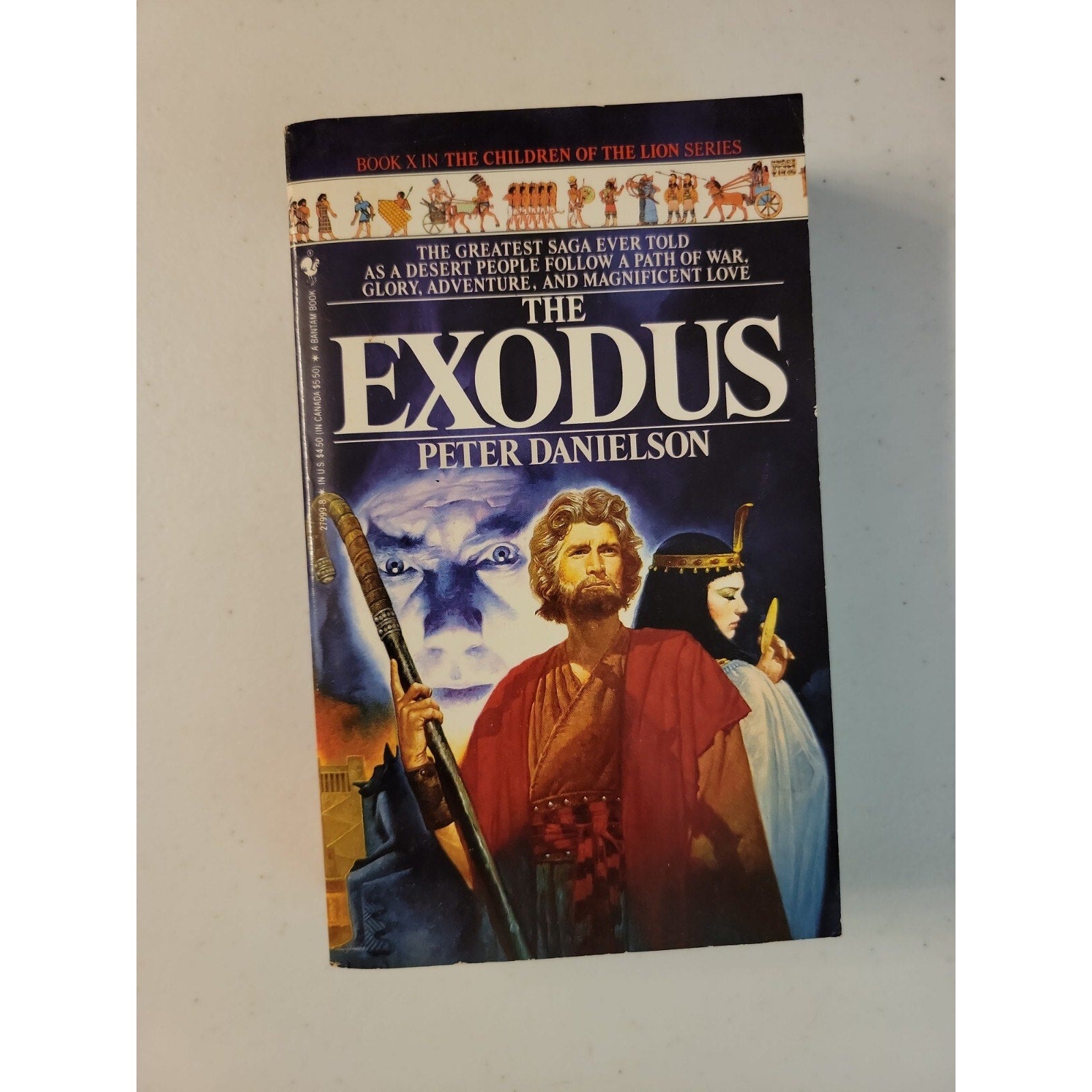 Children of the Lion Ser.: The Exodus by Peter Danielson (1989, Mass Market)