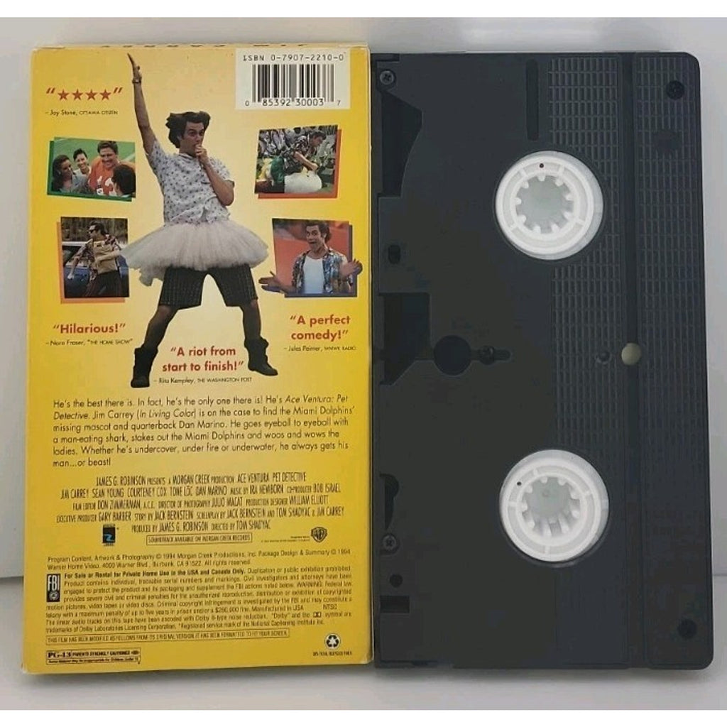 Ace Ventura: Pet Detective (VHS, 1994)