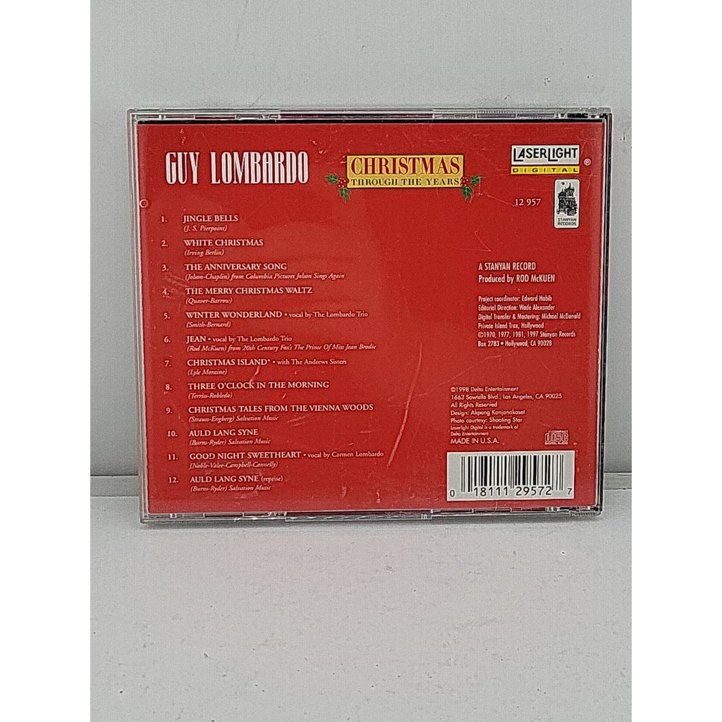 Christmas Through the Years by Guy Lombardo (CD, 1997)