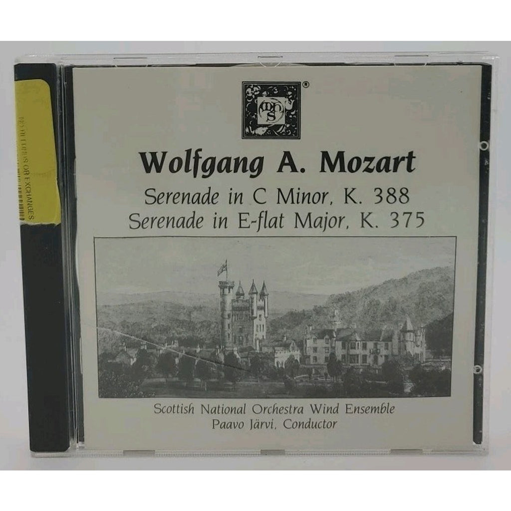Mozart: Serenades K 388 & 375 by Scottish Wind Ensemble, Paavo Järvi (CD)