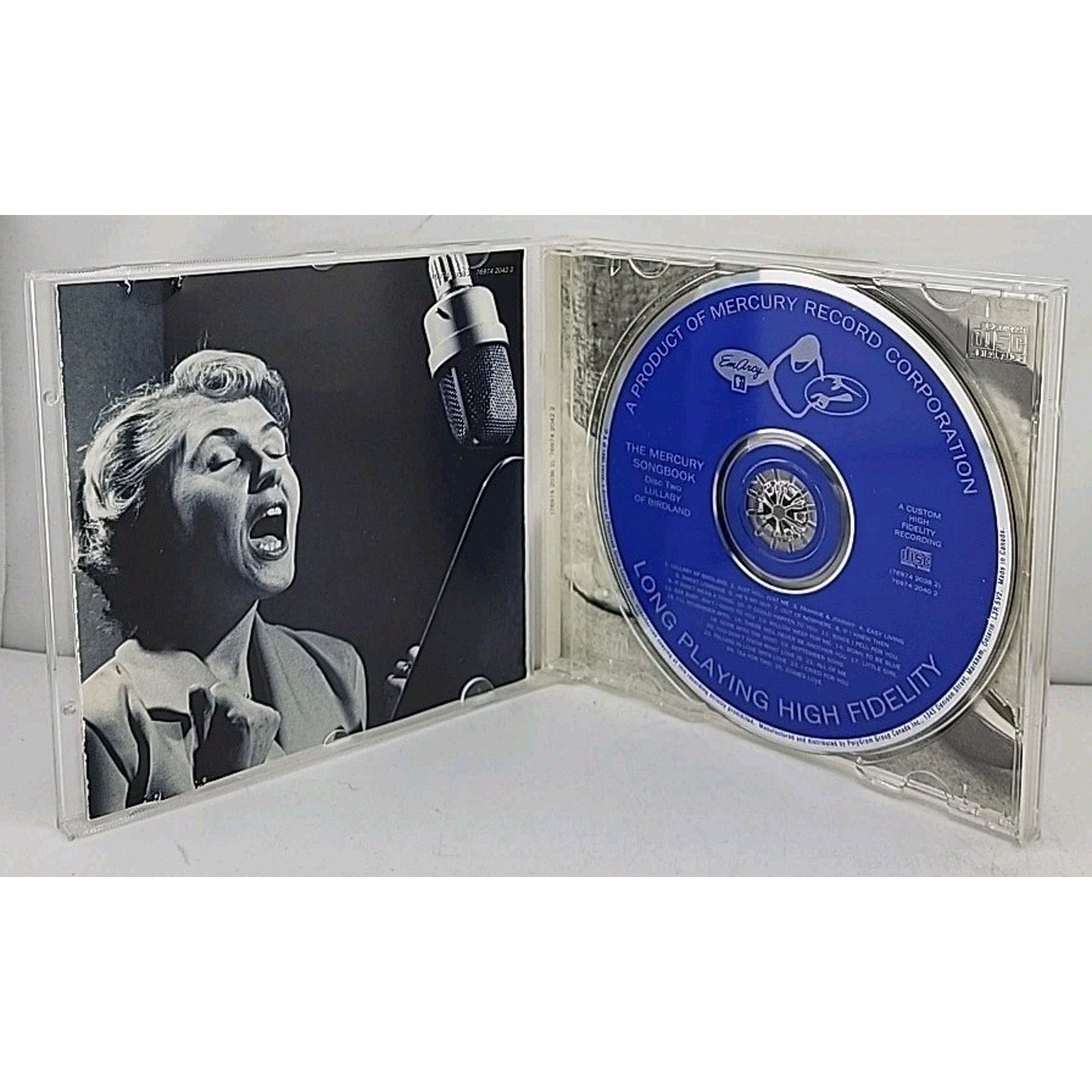 The Mercury Songbook - Just One Of Those "Live" Things CD