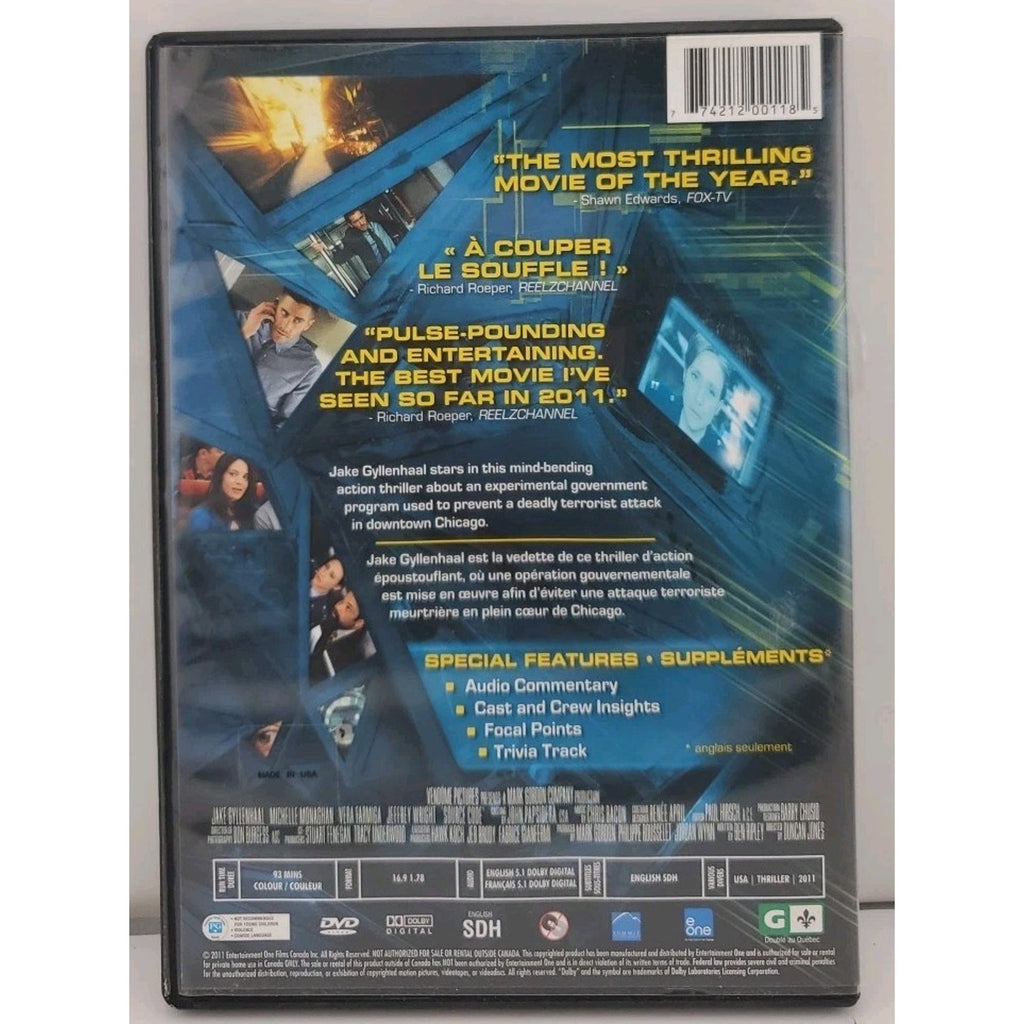Source Code (DVD, 2011, Canadian)