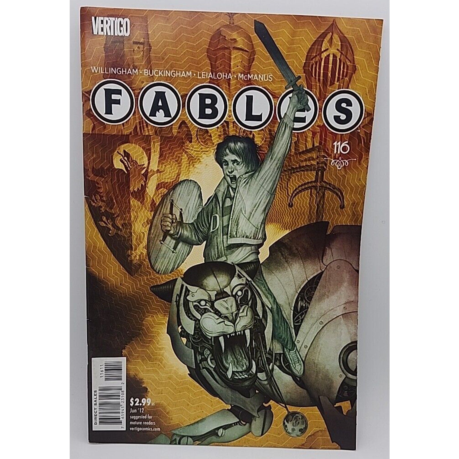 Fables #116 - 2012 DC/Vertigo Comic