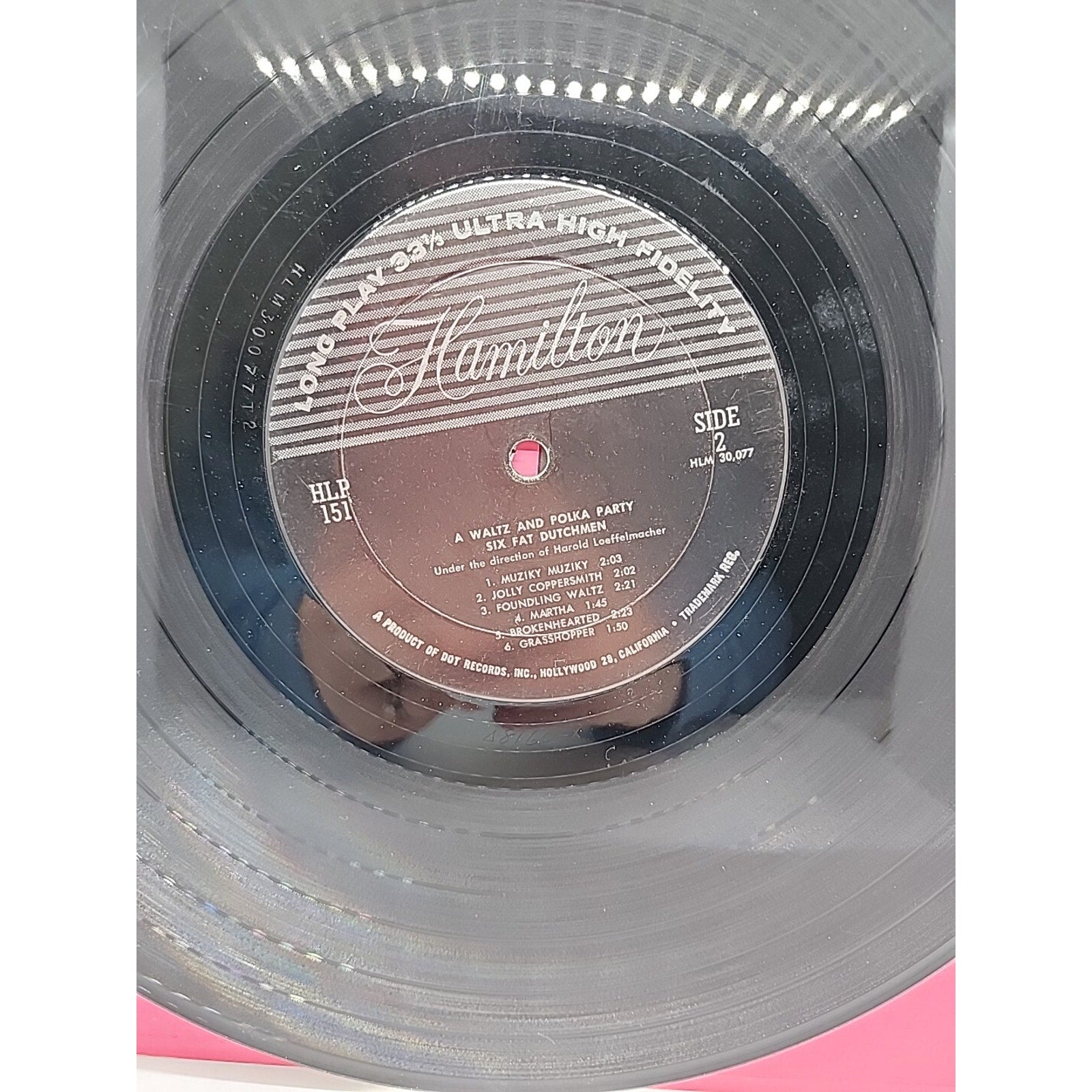Six Fat Dutchmen A Waltz & A Polka Party (Record)