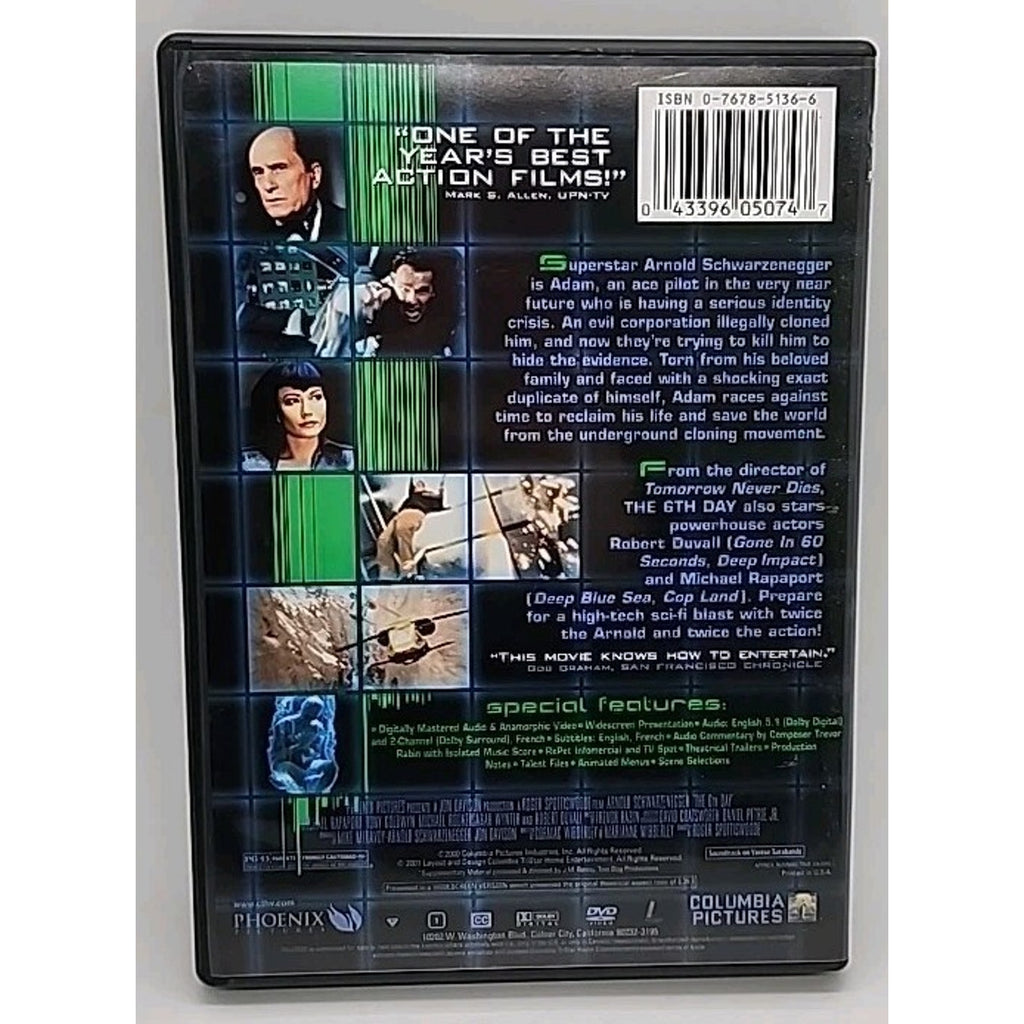 The 6th Day (DVD, 2001)