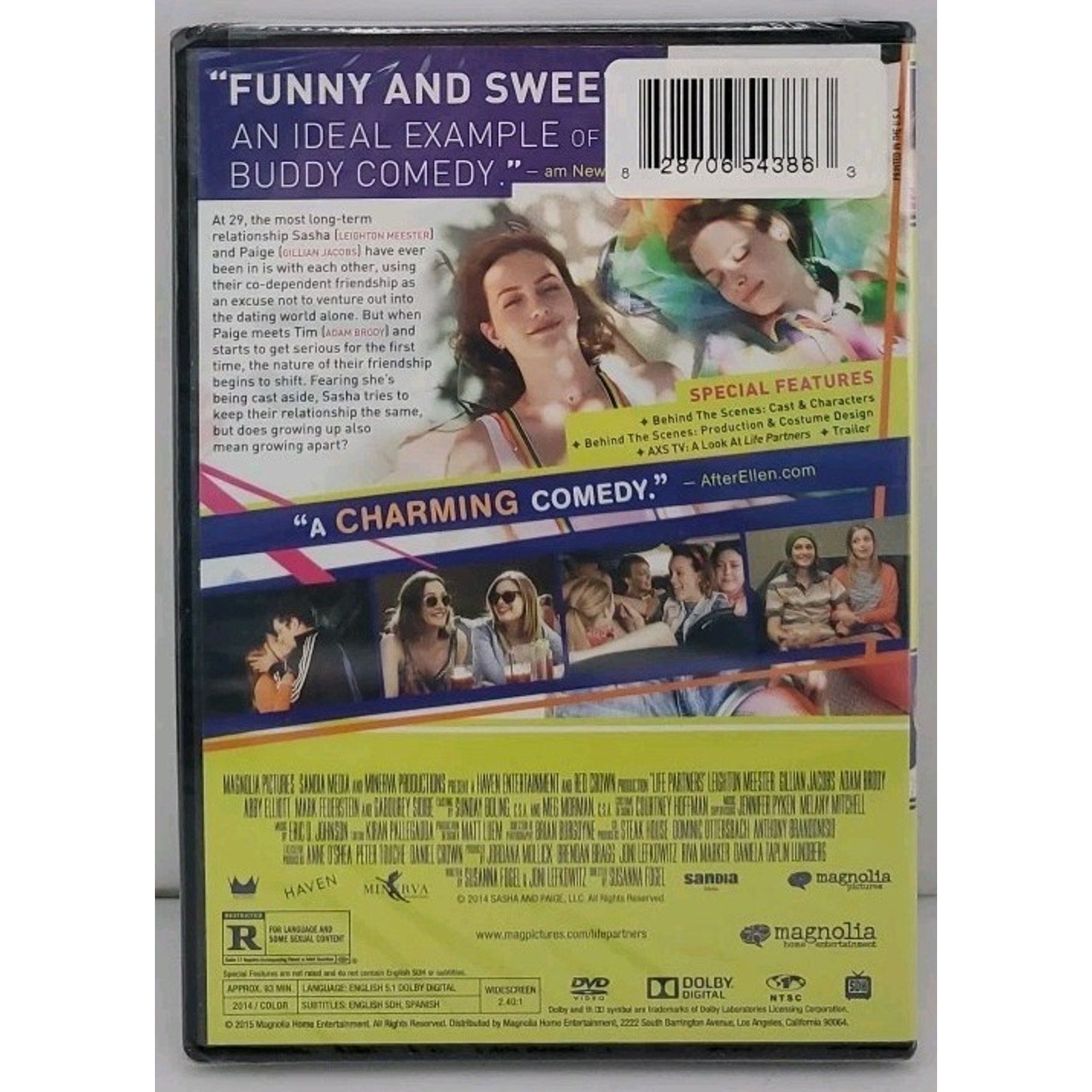 Life Partners (DVD, 2014) *Brand New*