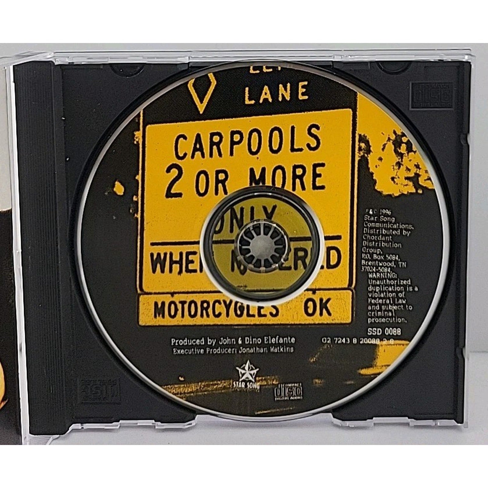 Life in the Diamond Lane by Two Or More (CD, 1996, Star Song Records)