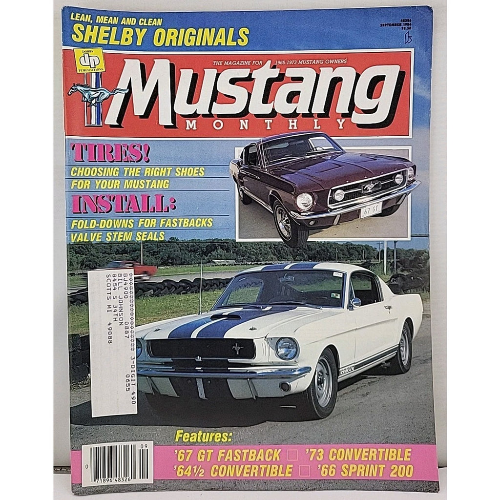 Mustang Monthly Magazine - September 1986 - Volume 9 Number 7