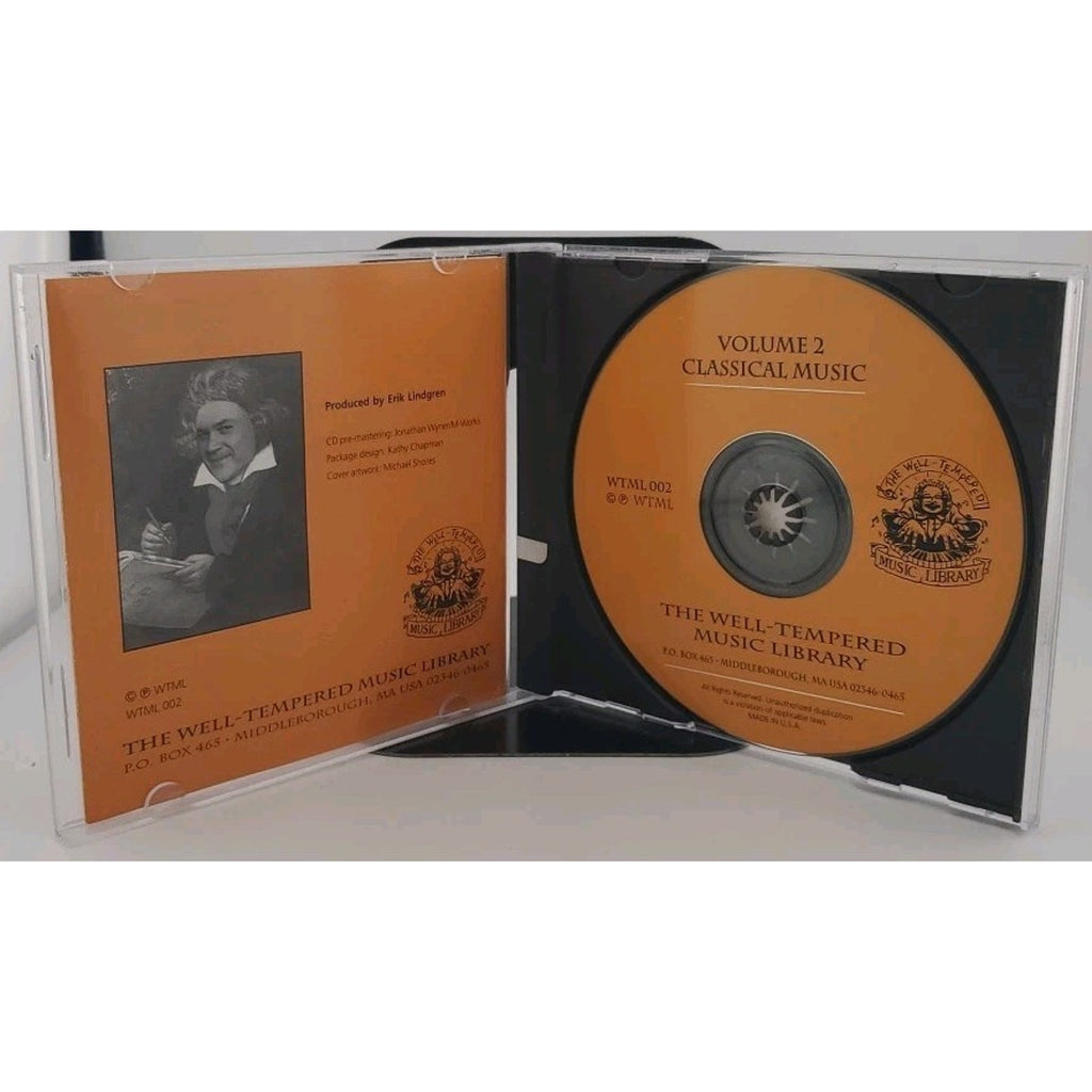 Classical Music Volume 2 CD - The Well-Tempered Music Library