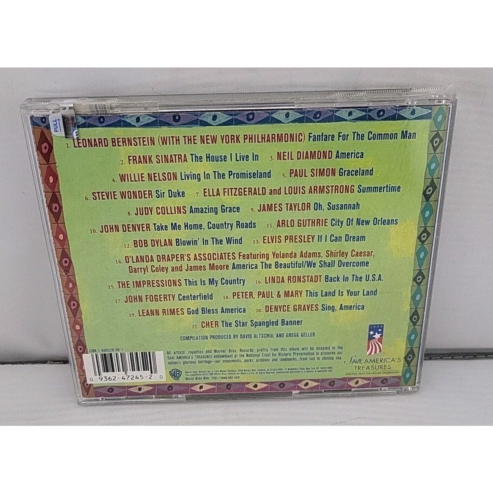 Sing America by Various (CD, 1999)