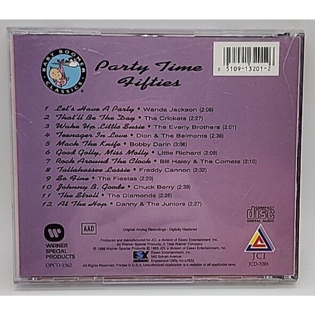 Party Time Fifties by Various Artists (CD, JCI Associated Labels)