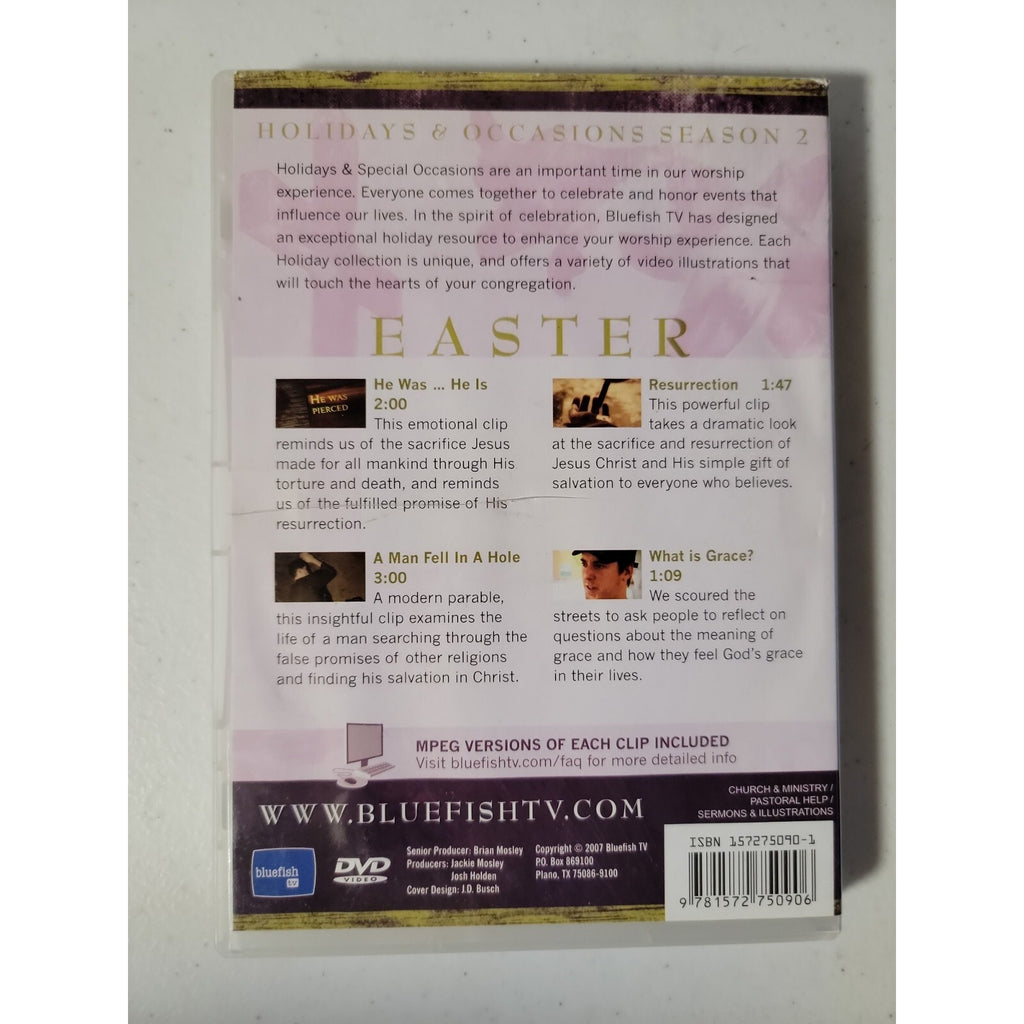 EASTER Holidays & Occasions Season 2 ~ BlueFishTV 2007 DVD